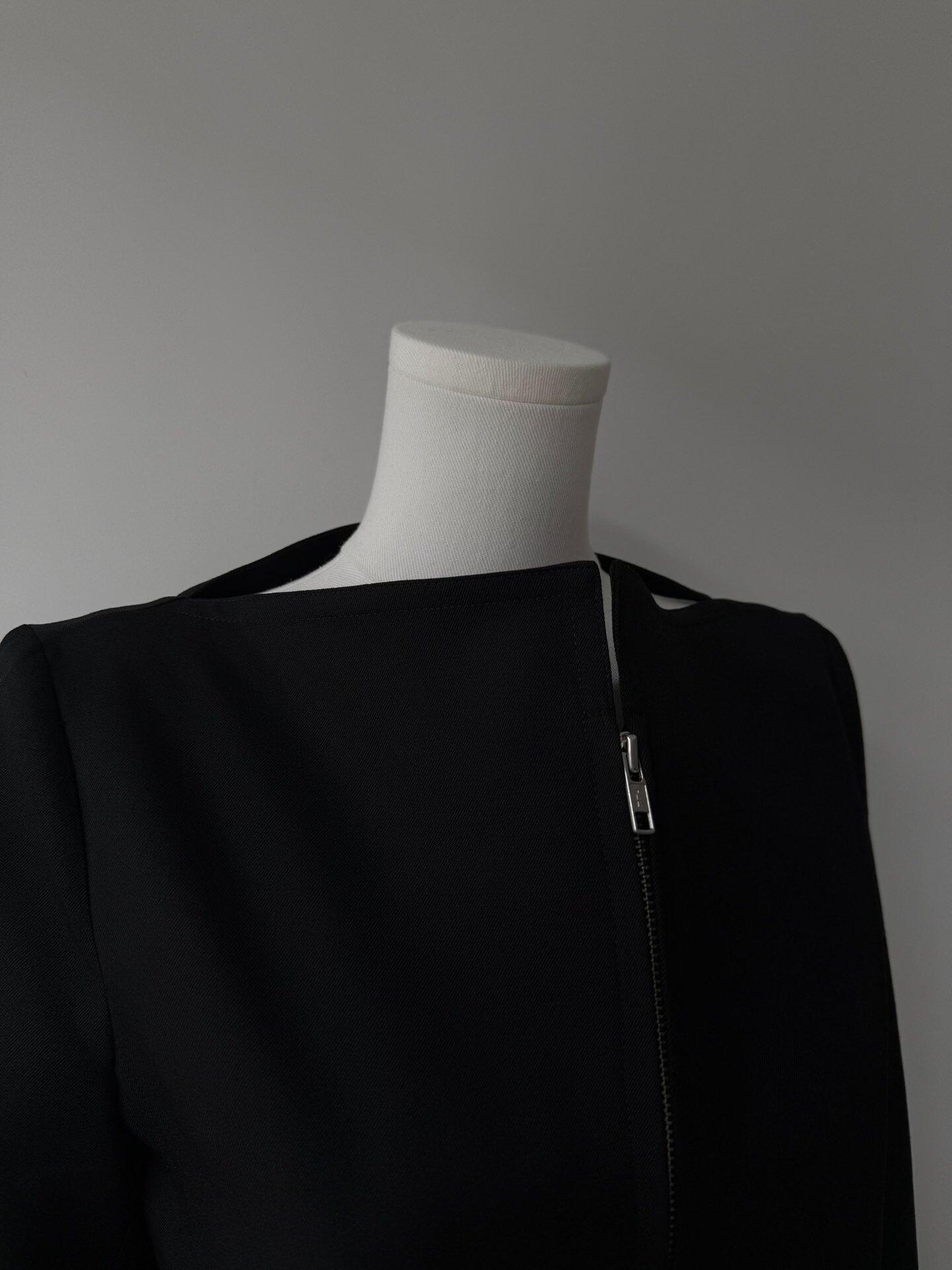 Yohji Yamamoto Y's 16SS Collarless Coat — front