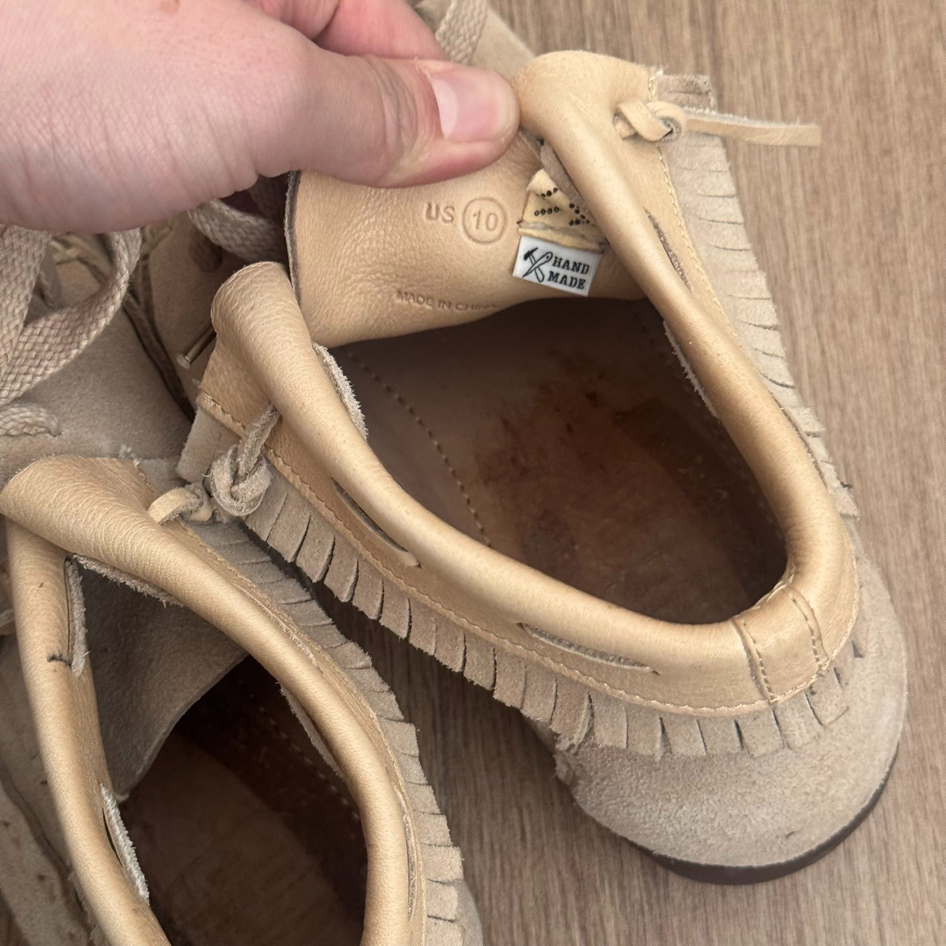 Visvim 25ss Nakoda Boots Mid-Folk — label