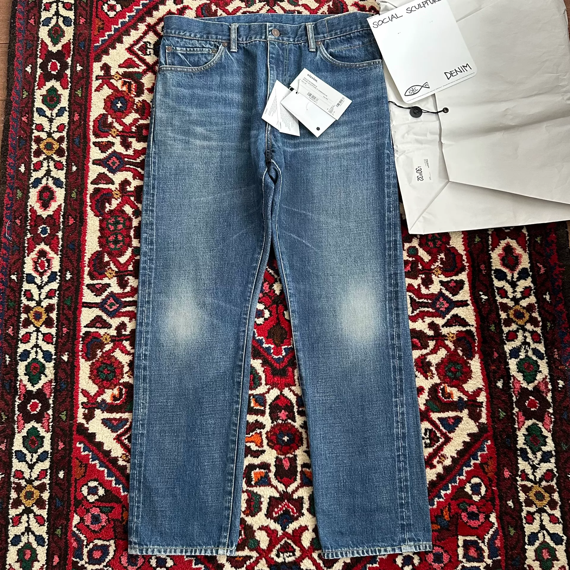 visvim 24ss 21D40 Washed Jeans
