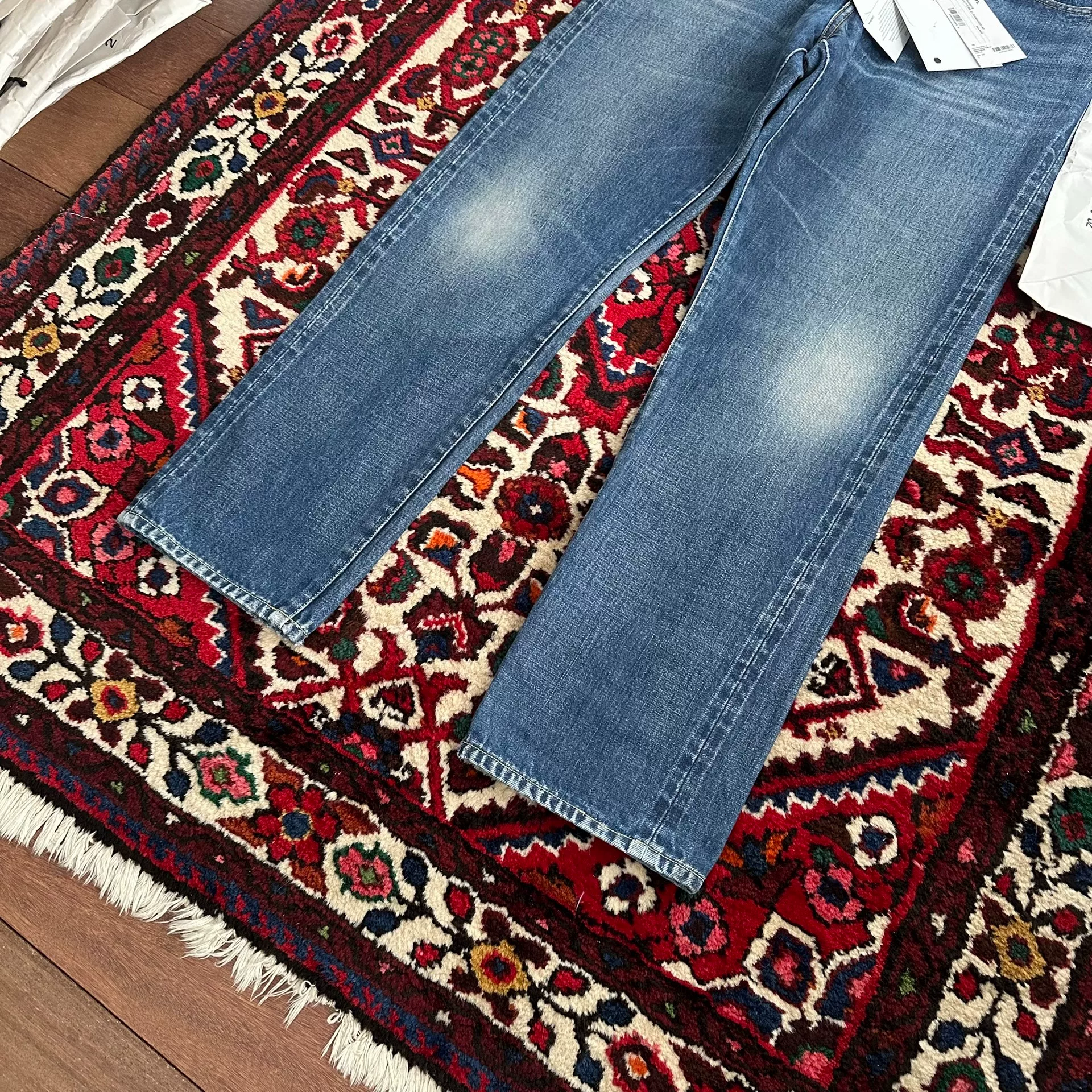 visvim 24ss 21D40 Washed Jeans — label