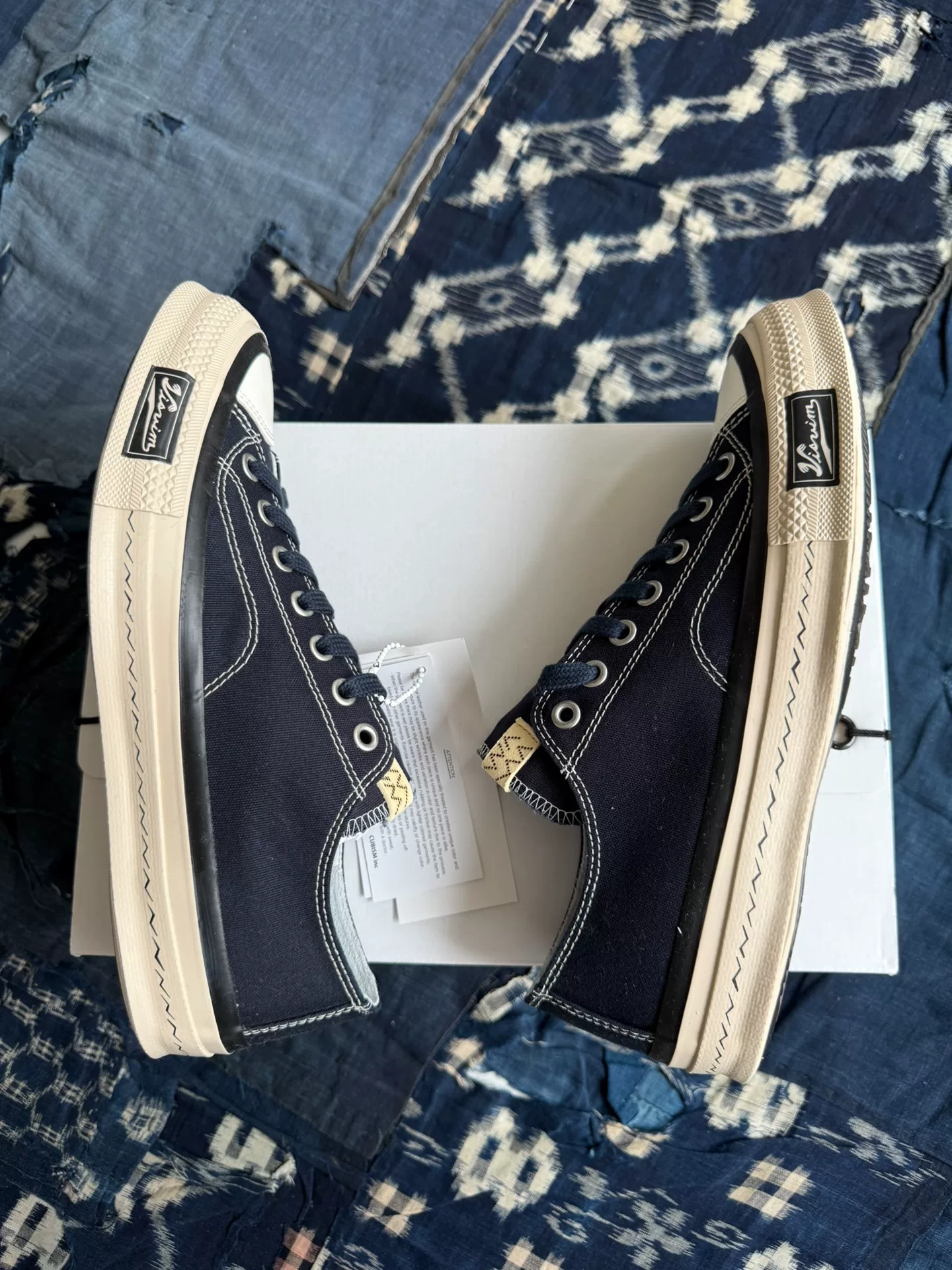 VISVIM 25SS Skagway LO Canvas Sneakers — detail