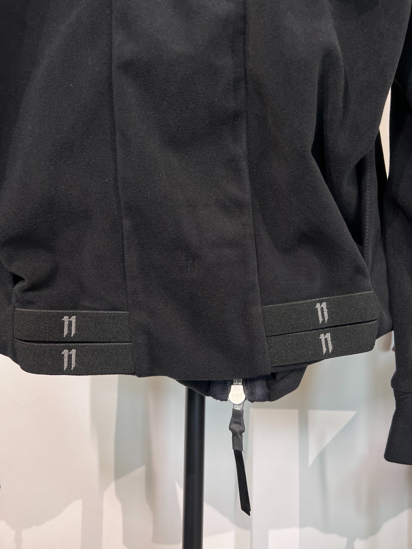 Boris Bidjan Saberi 11by bbs Z2F Hooded Zip Sweatshirt — back