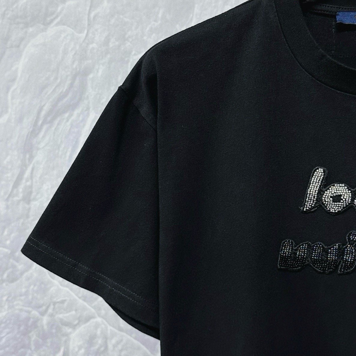 Louis Vuitton Gradient Beaded Letter T-Shirt — back