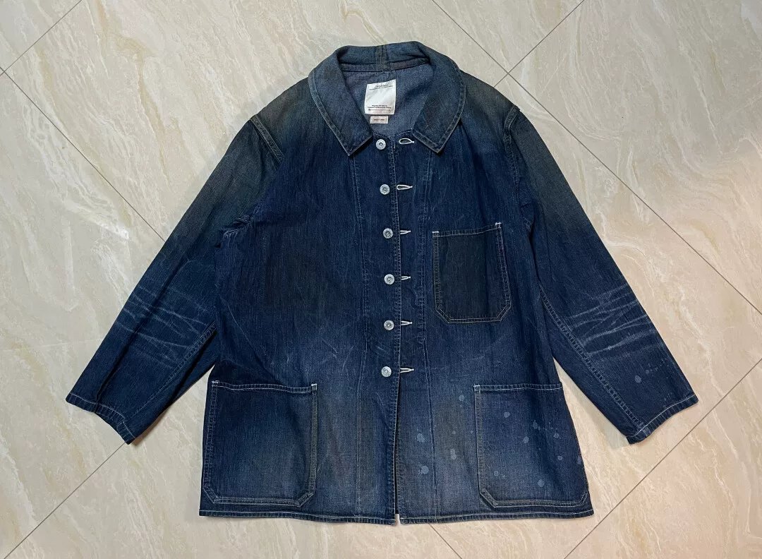 visvim Bucky Dry Splatter Coat
