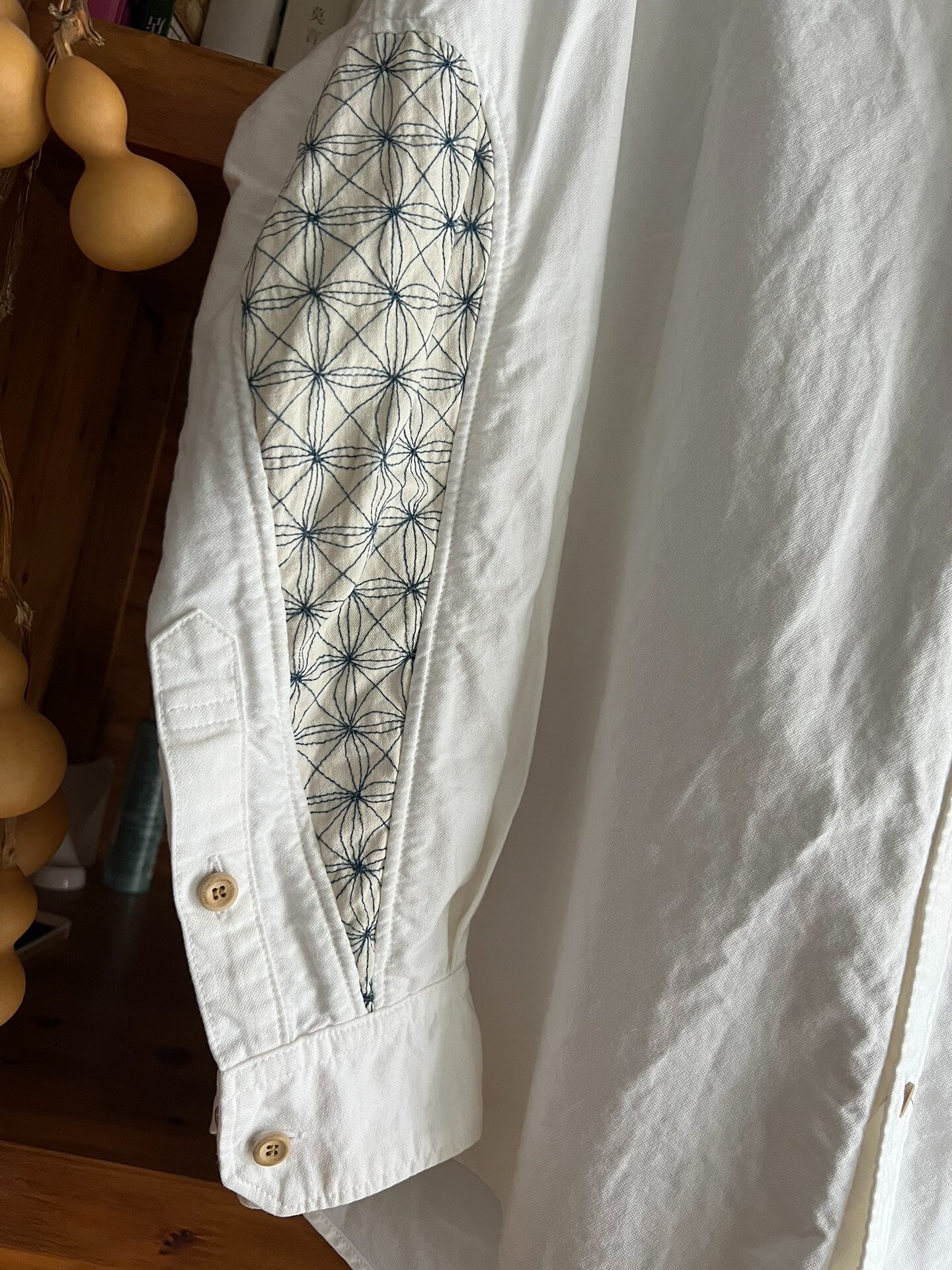 visvim ict 2016 Limited Wooden Button Shirt — front