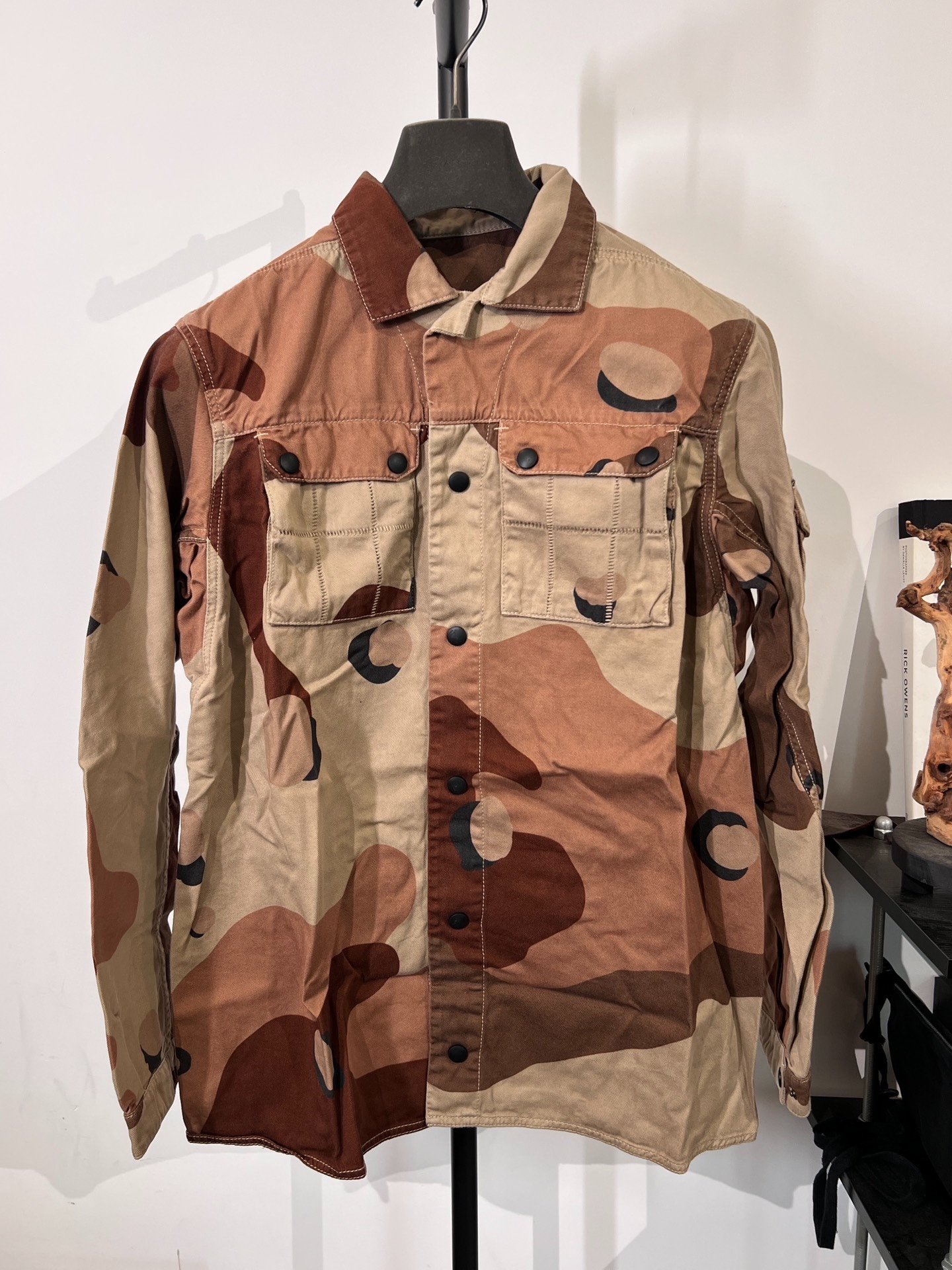 Boris Bidjan Saberi 11by bbs Camo Cargo Shirt Jacket