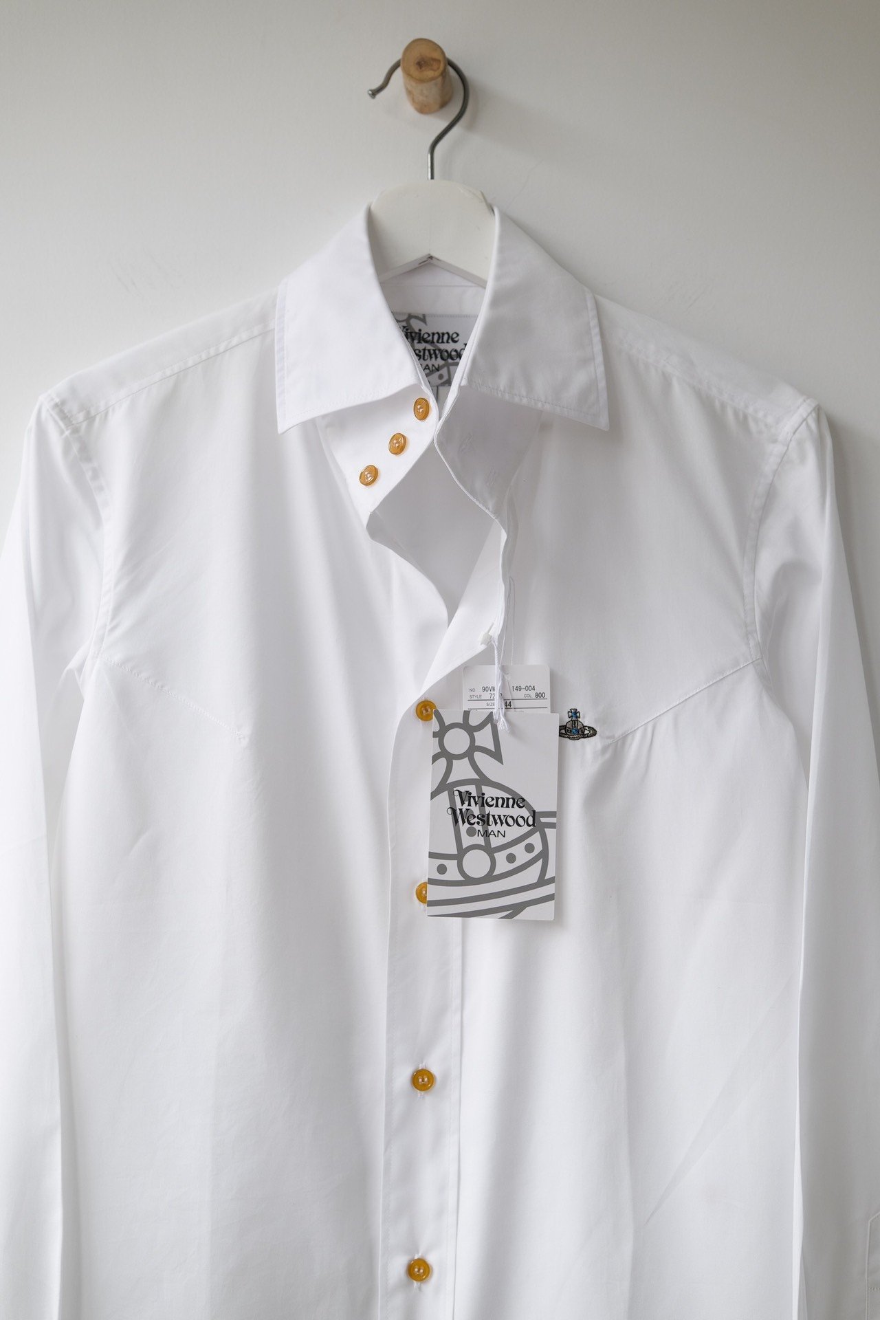 Vivienne Westwood White Button-Down Shirt — front