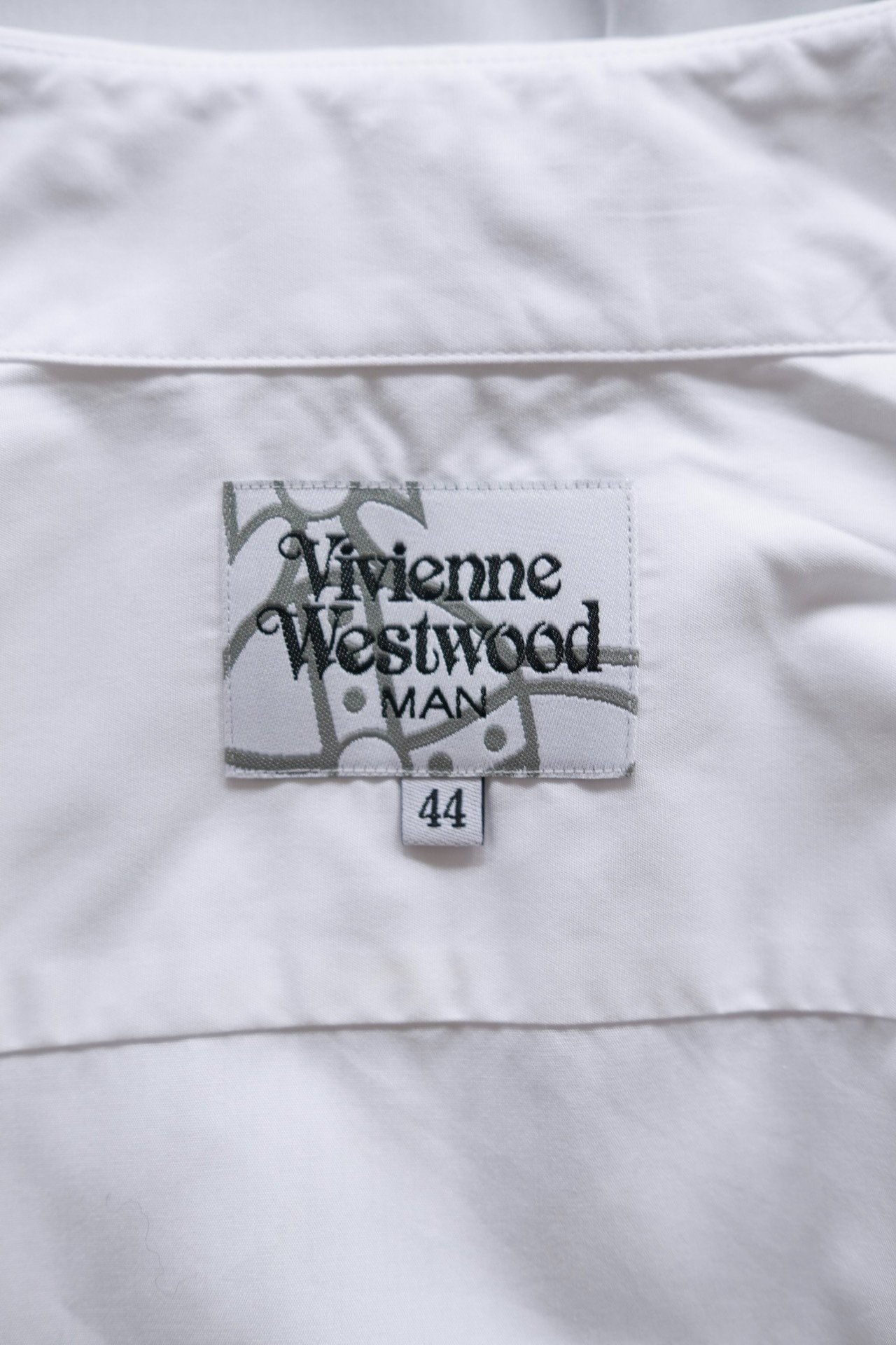 Vivienne Westwood White Button-Down Shirt — label