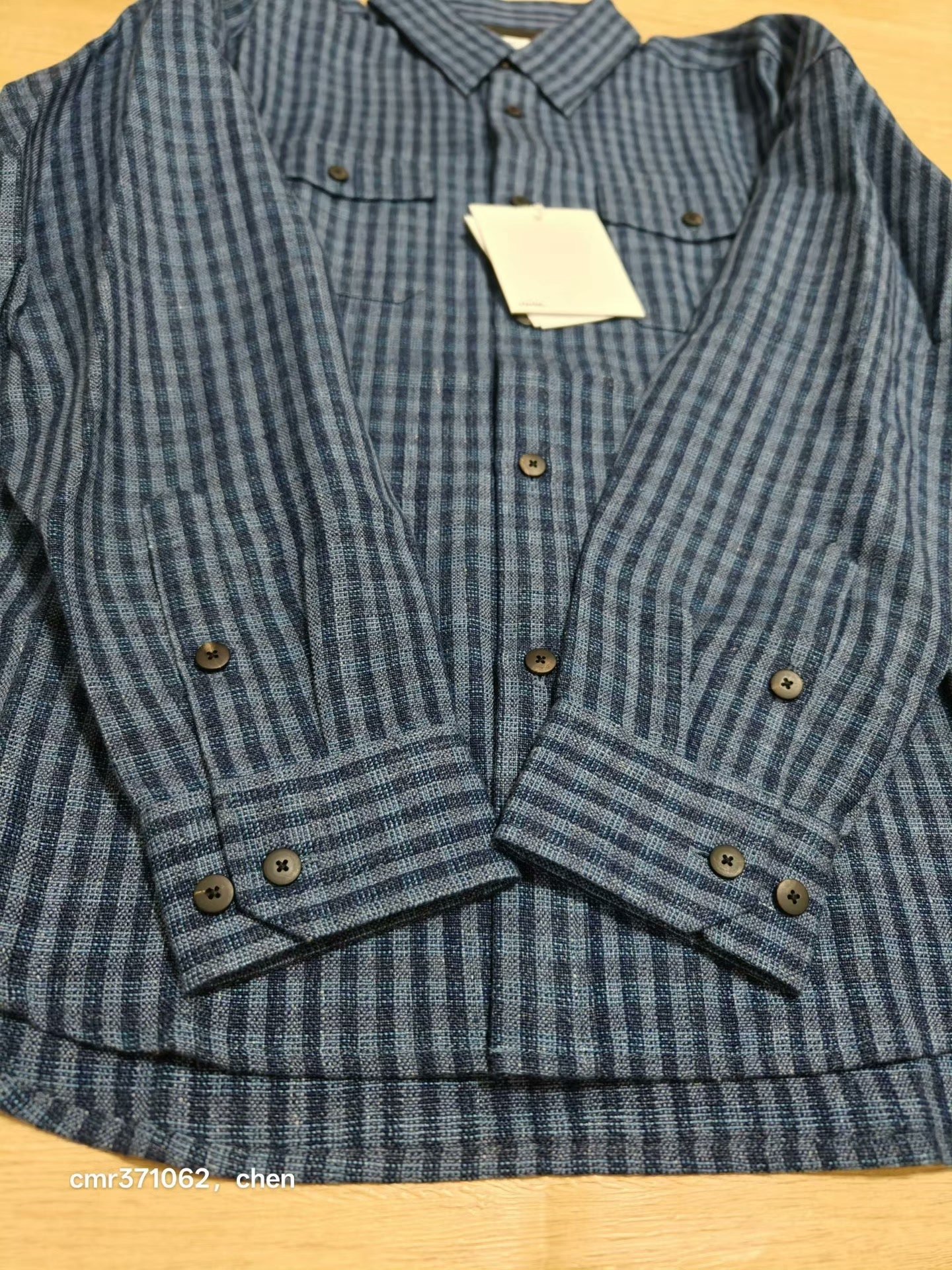 VISVIM 24AW LUMBER L/S Shirt — label