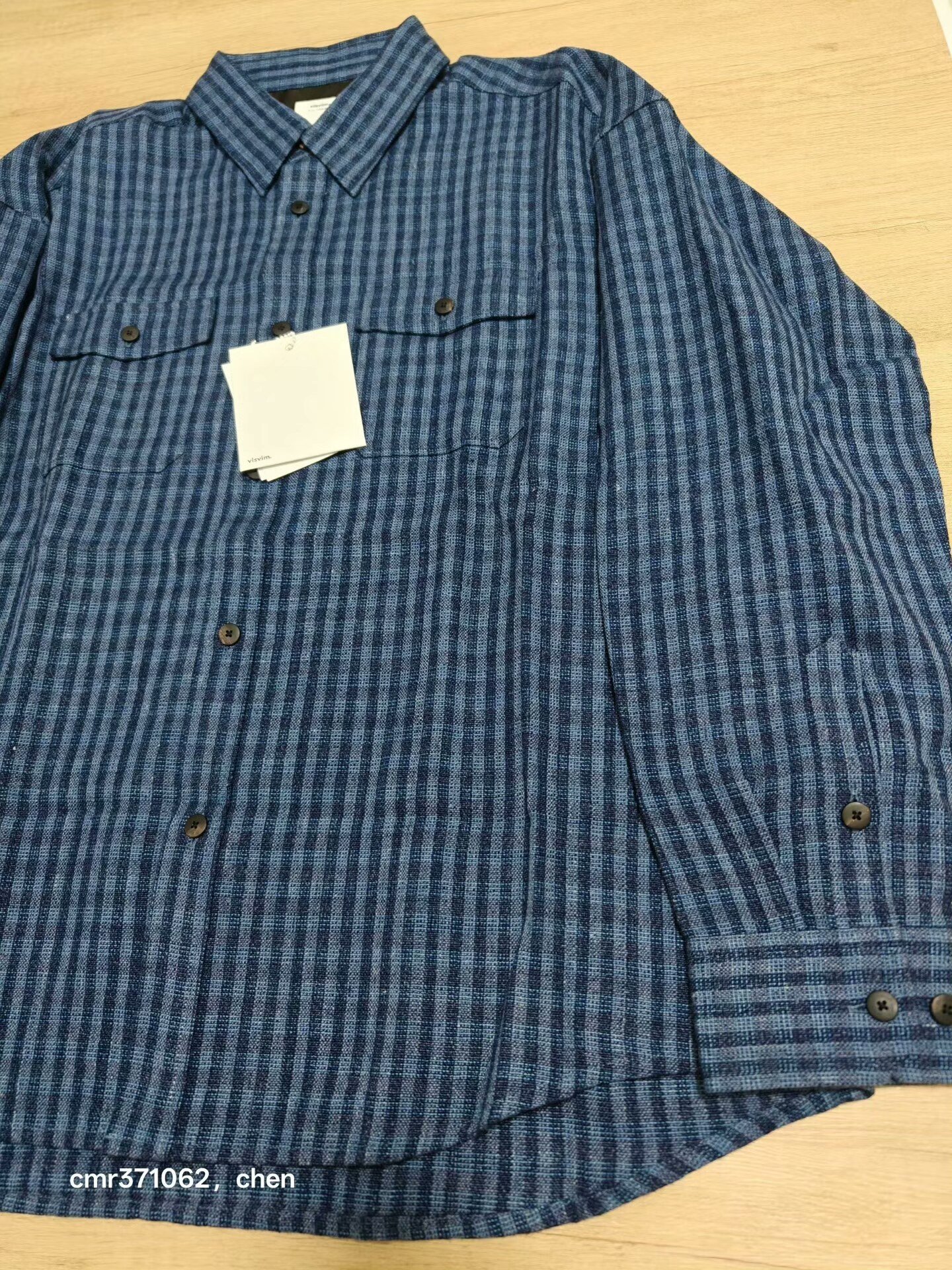 VISVIM 24AW LUMBER L/S Shirt — detail