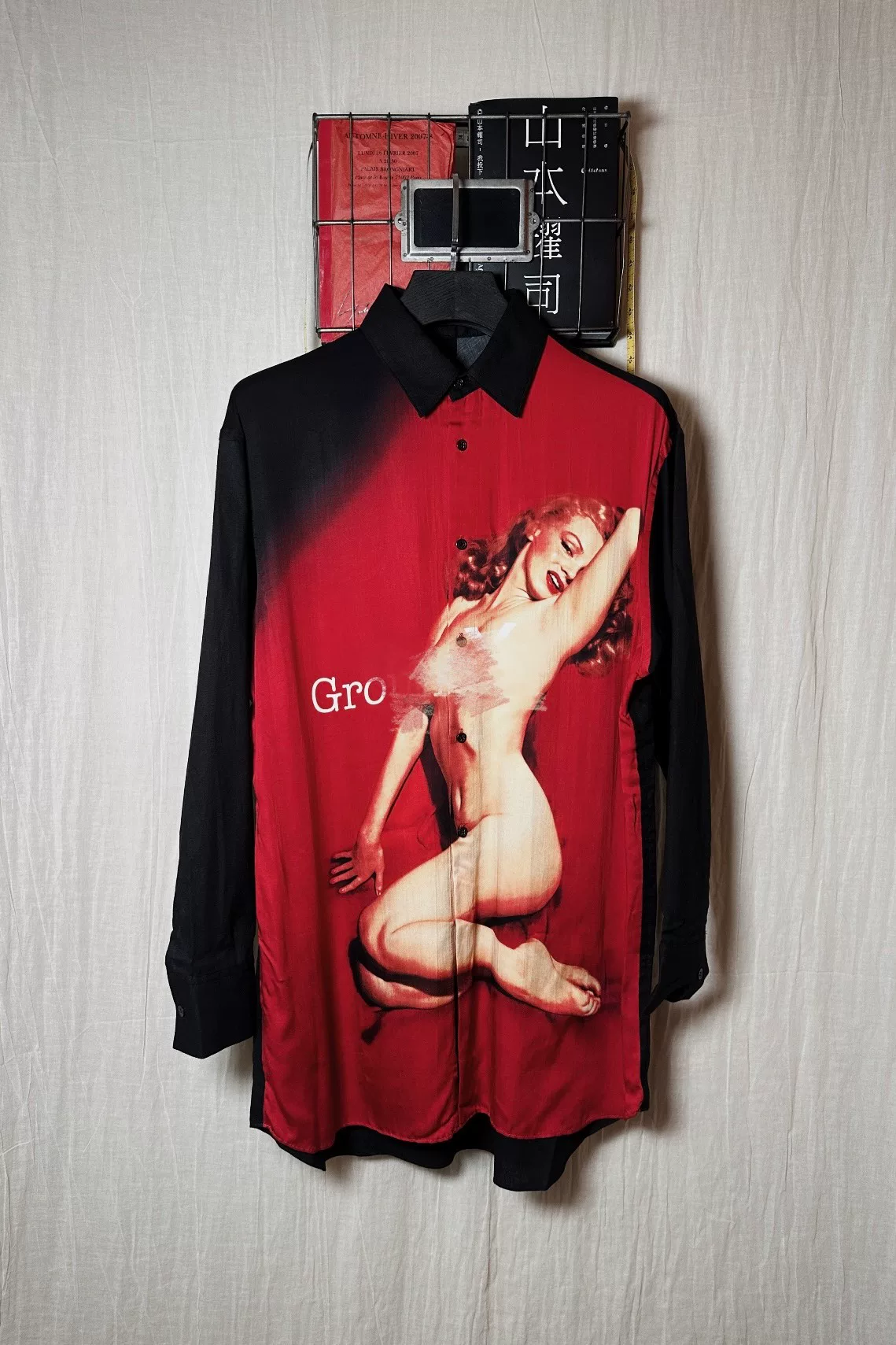 Yohji Yamamoto x Marilyn Monroe Shirt — back