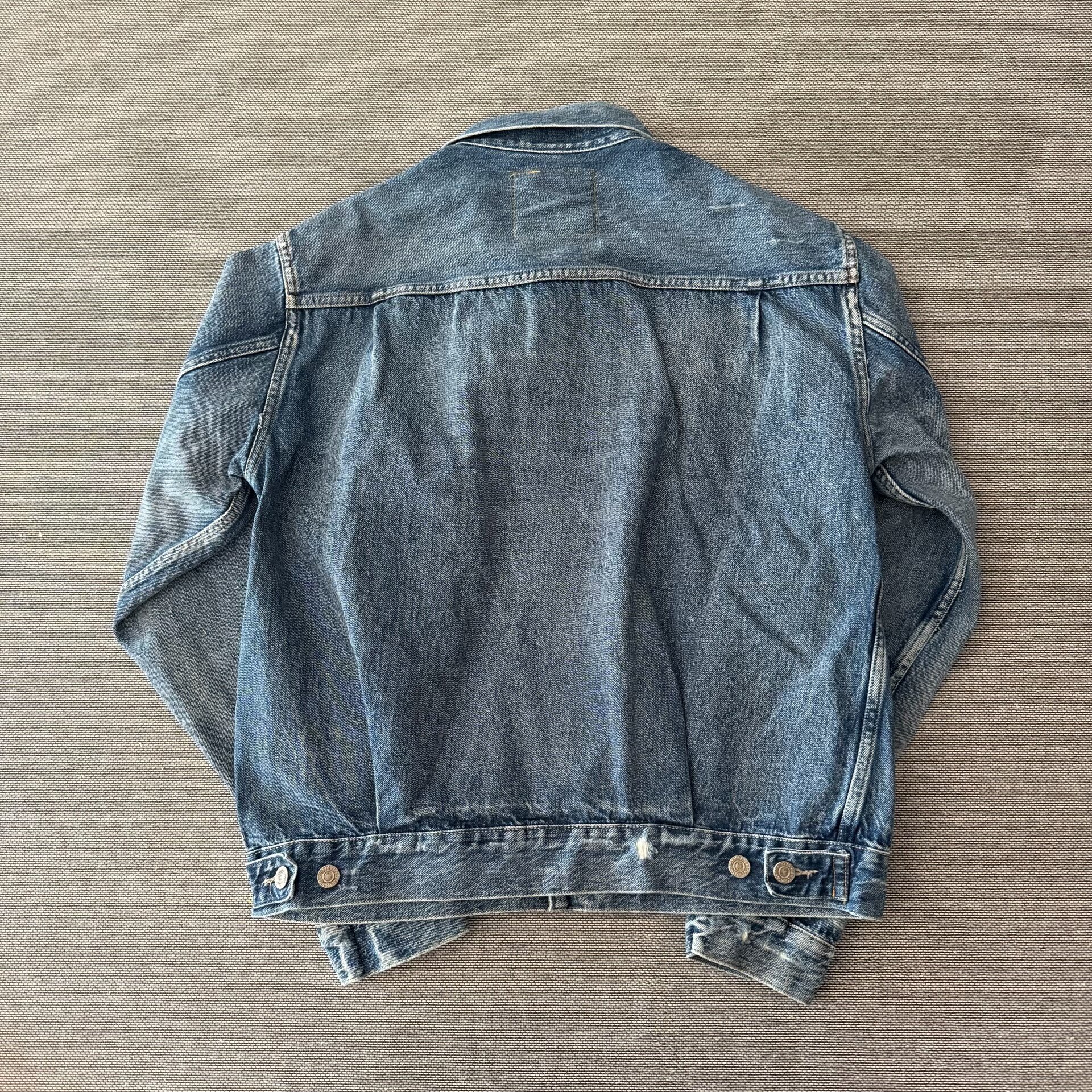 Levi's LVC 507XX Washed Denim Jacket — front
