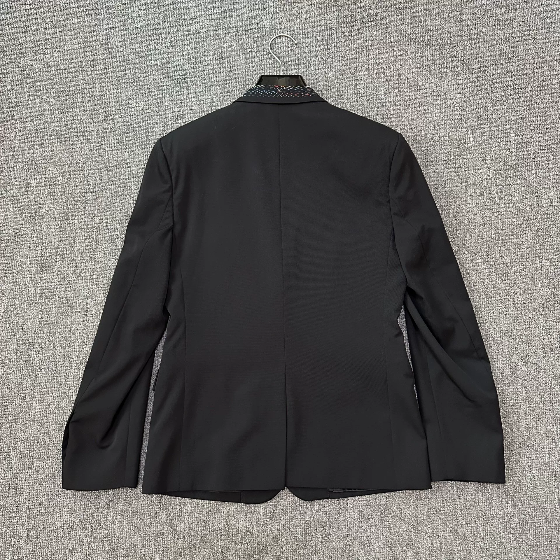 Dior Homme Colorful Collar Line Suit — back