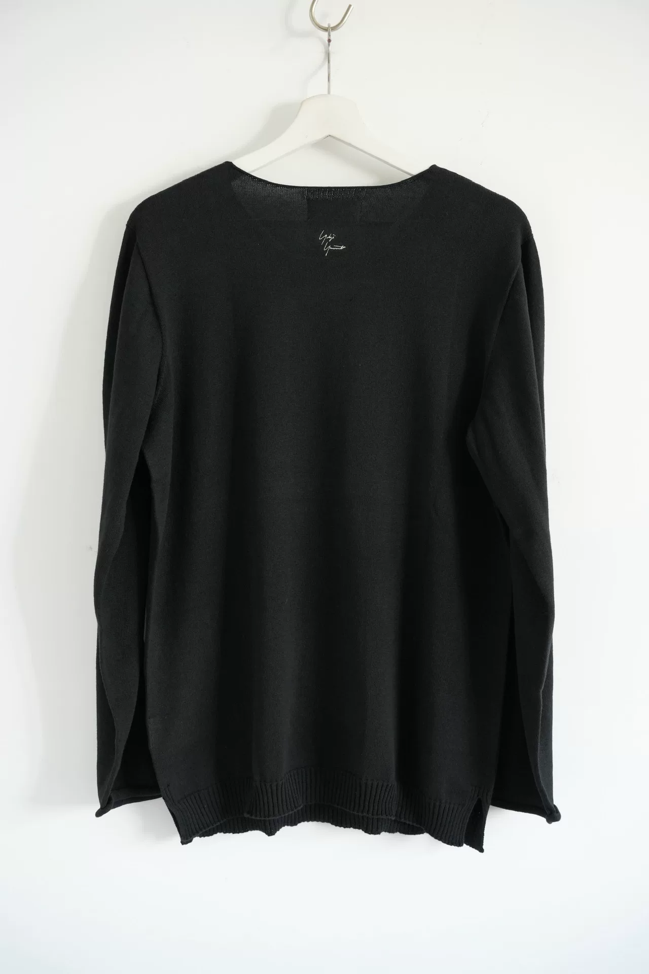 Yohji Yamamoto 24SS Cashmere Crewneck Sweater — front