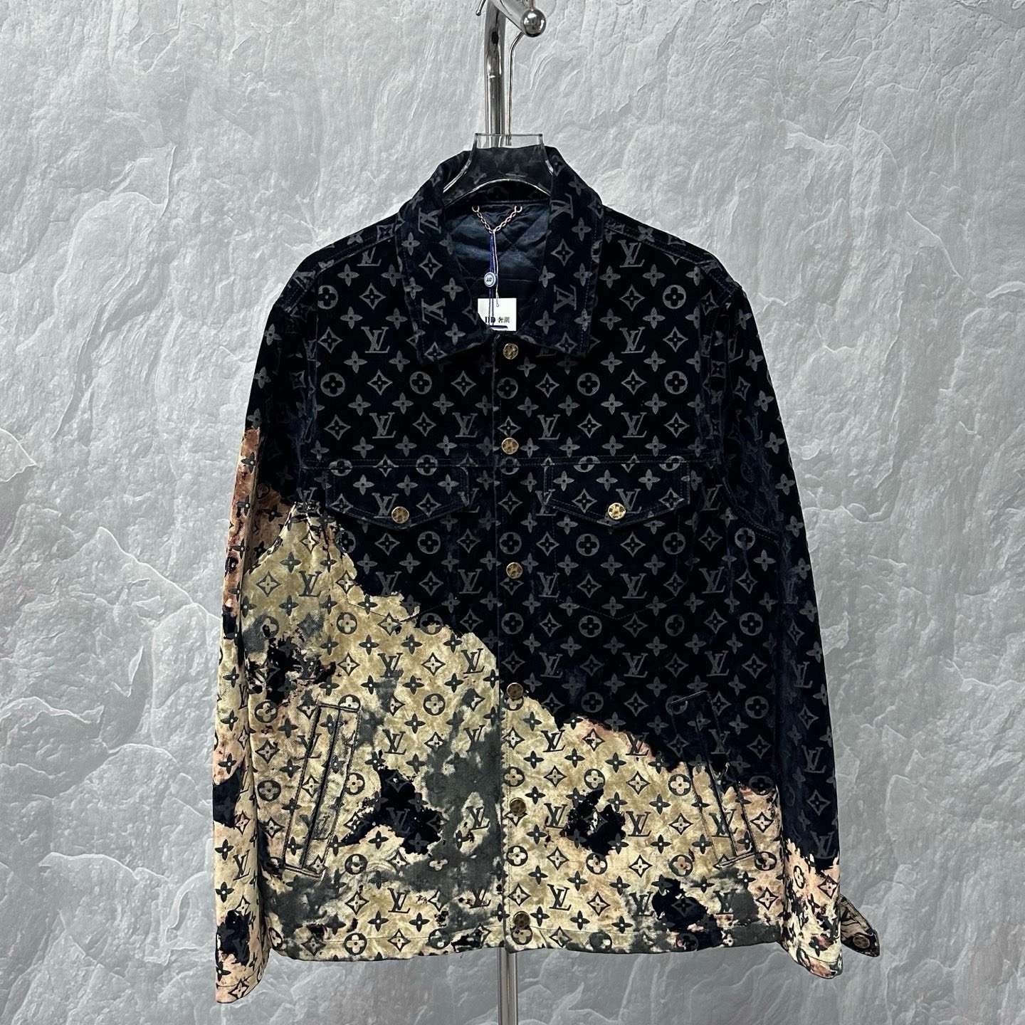 Louis Vuitton SS24 Fire Cloud Denim Jacket