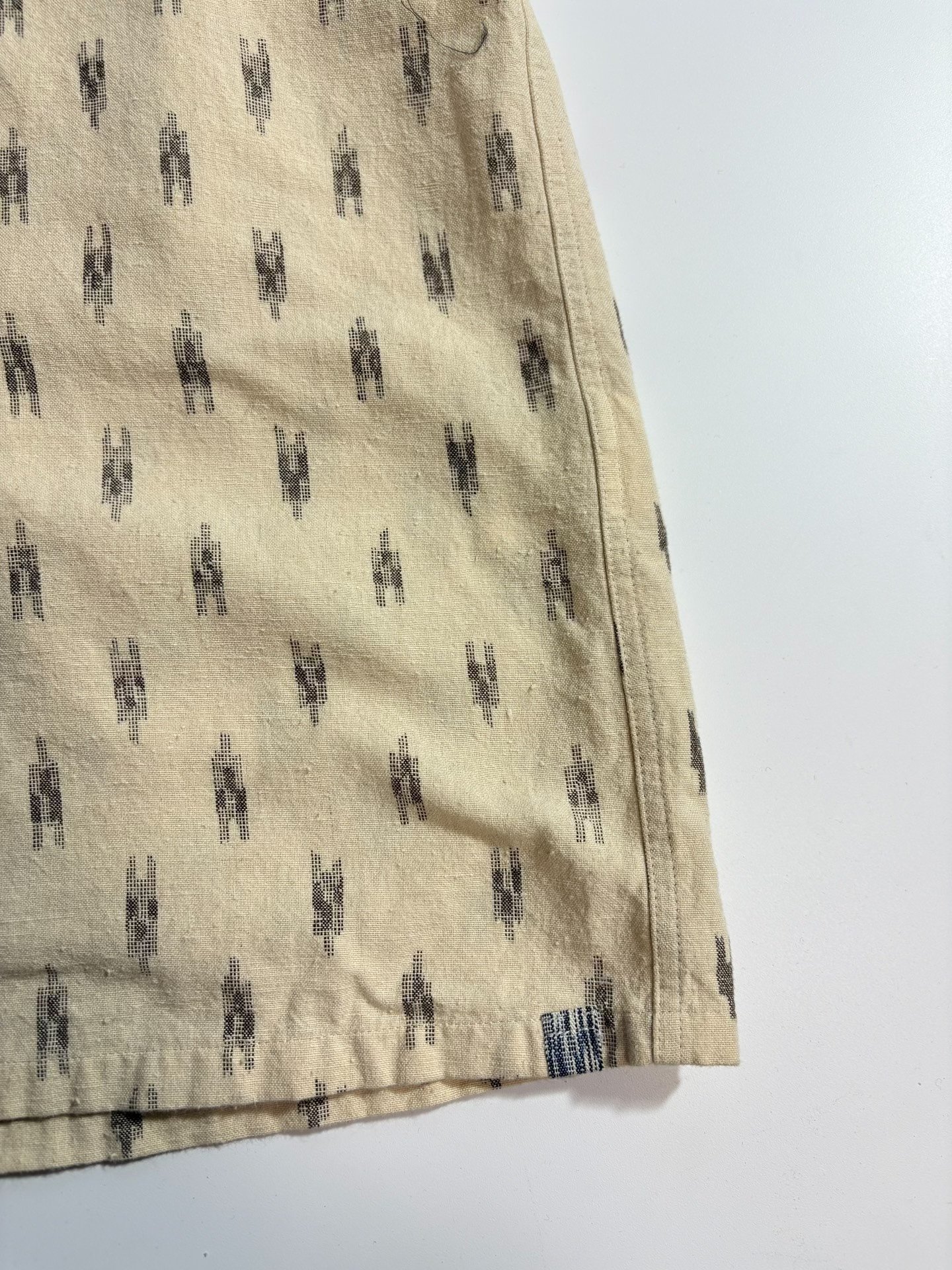 VISVIM FREE EDGE SHIRT KASURI — detail