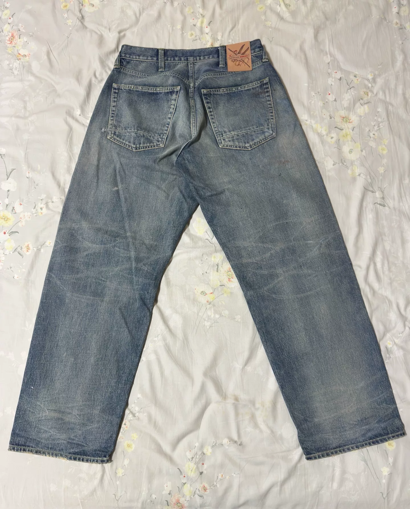 Denham 24SS Limited Loose Washed Jeans — front