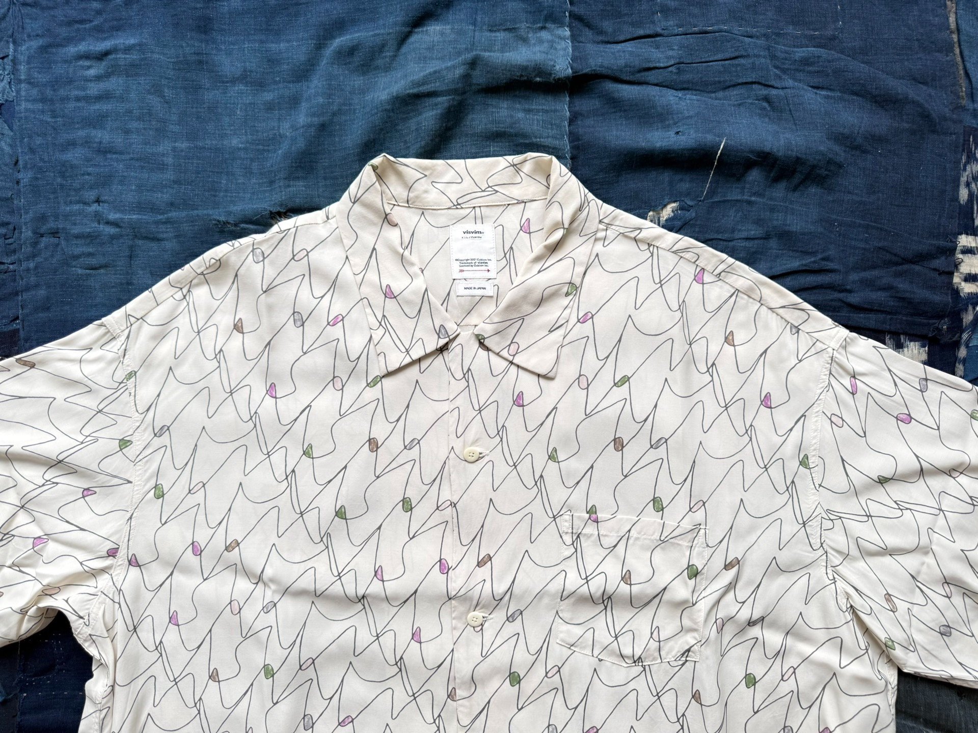 Visvim 21AW Wallis S/S Shirt — back