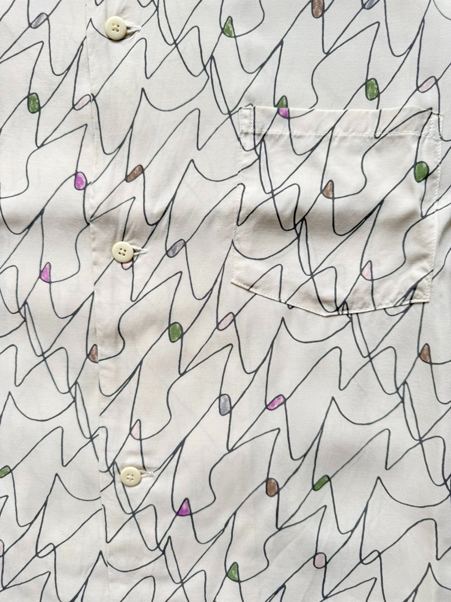 Visvim 21AW Wallis S/S Shirt — detail