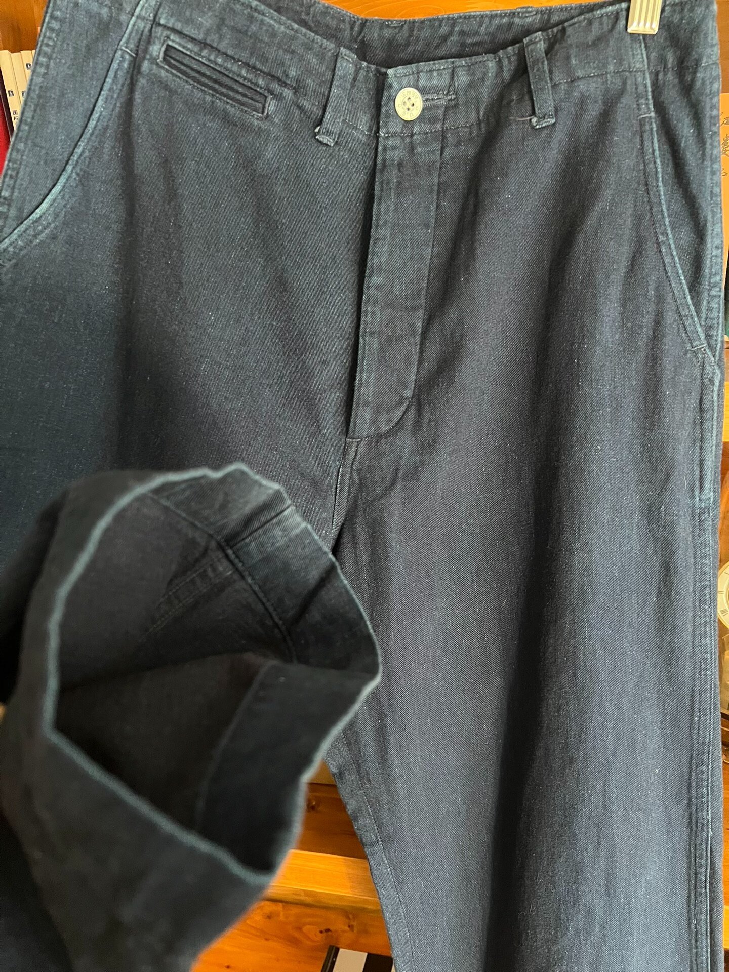 Soulive Japan Blue Indigo Chino — back