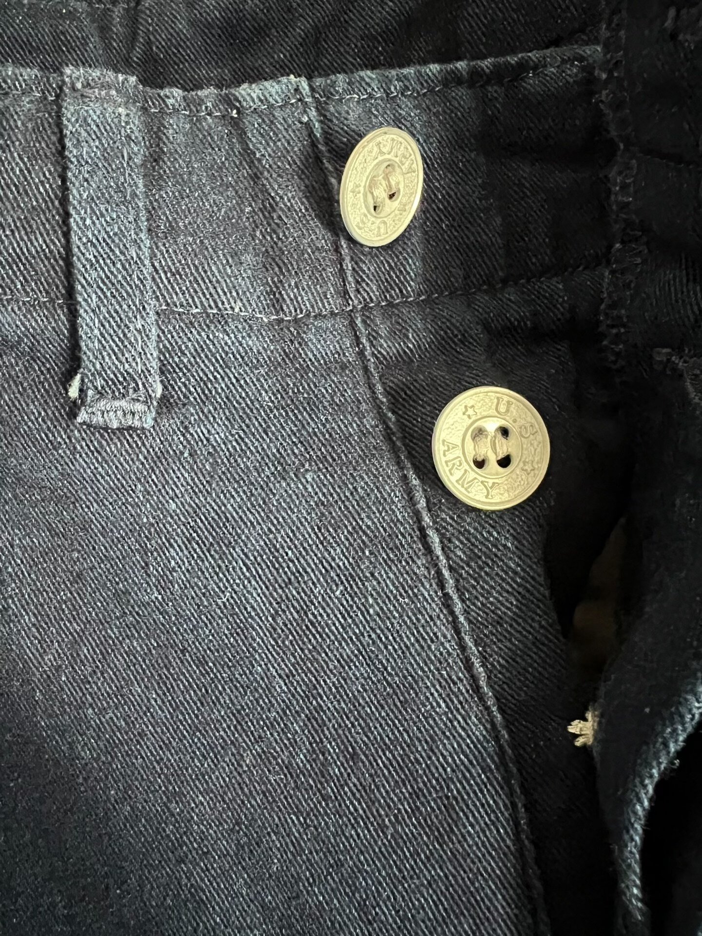 Soulive Japan Blue Indigo Chino — label