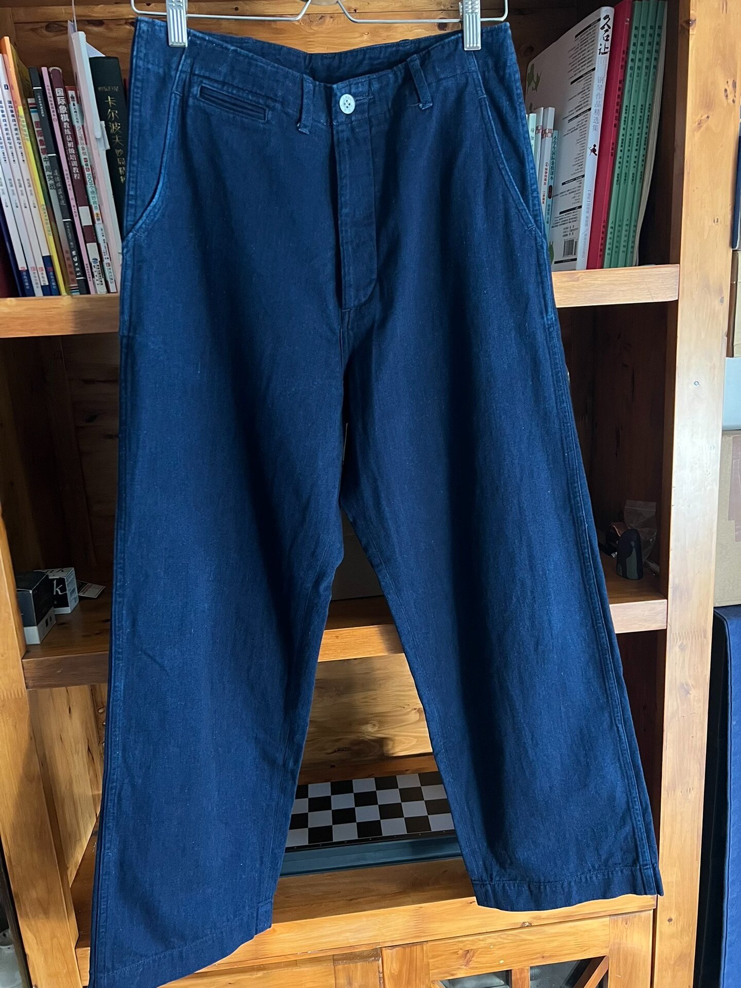 Soulive Japan Blue Indigo Chino — front