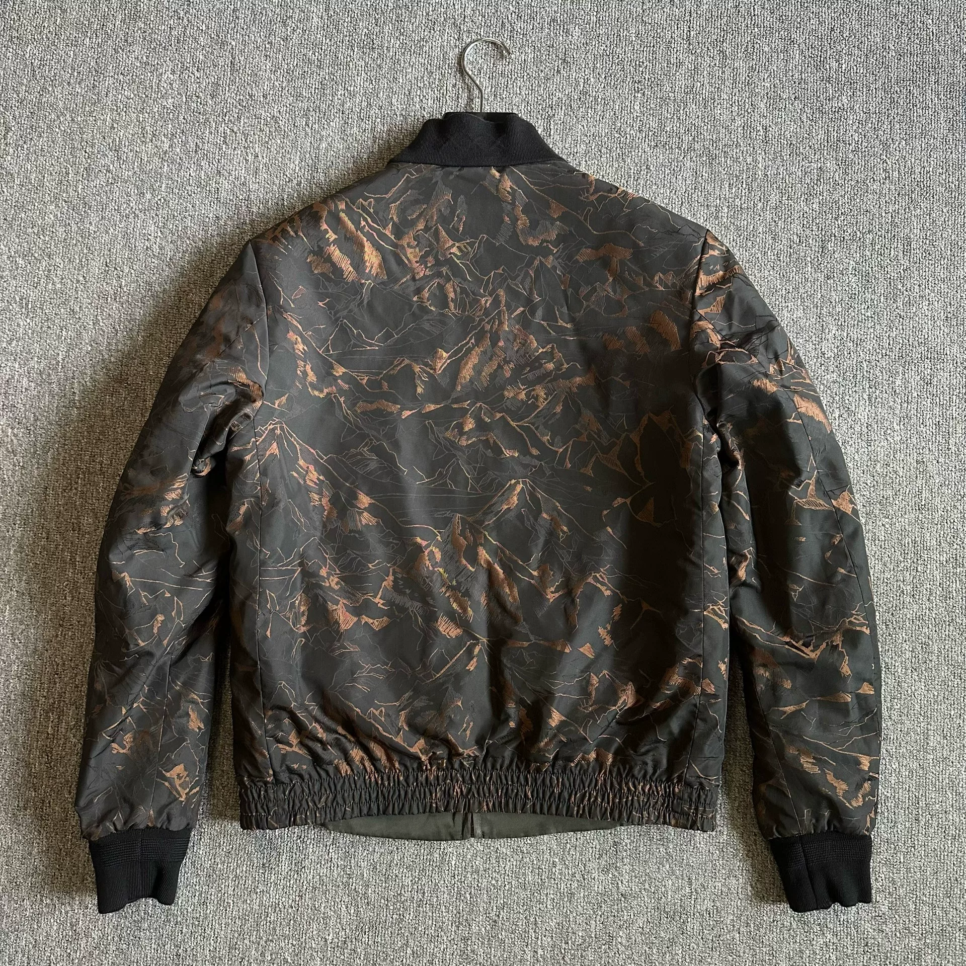 Zegna Reversible Bomber Jacket — detail