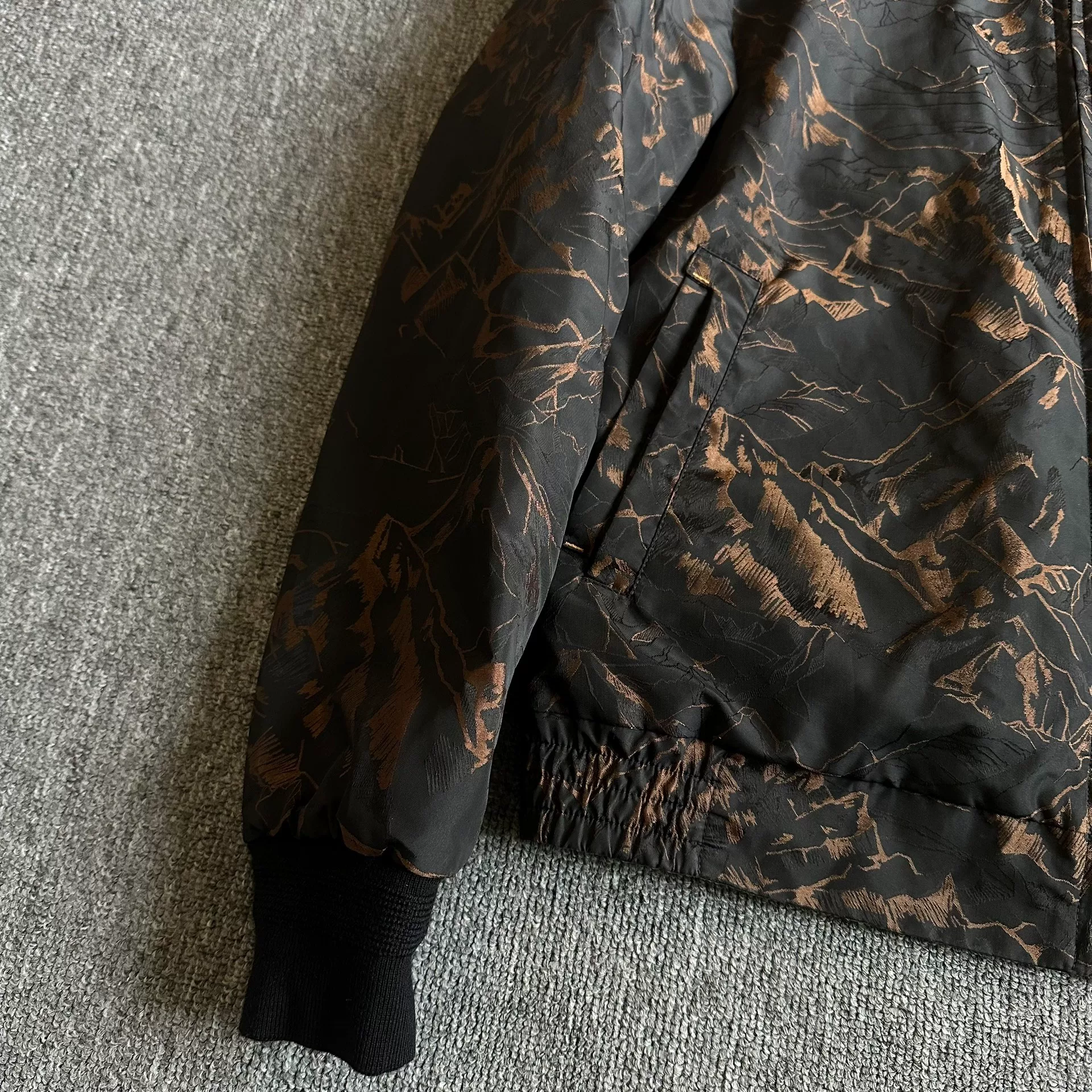 Zegna Reversible Bomber Jacket — front