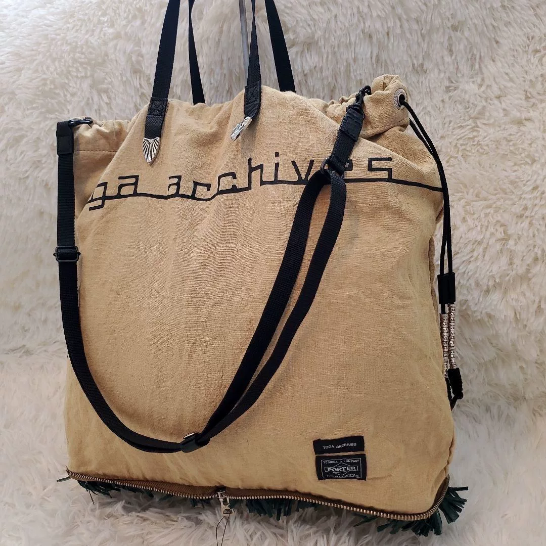 Porter x Toga Archives Collab Tote — front