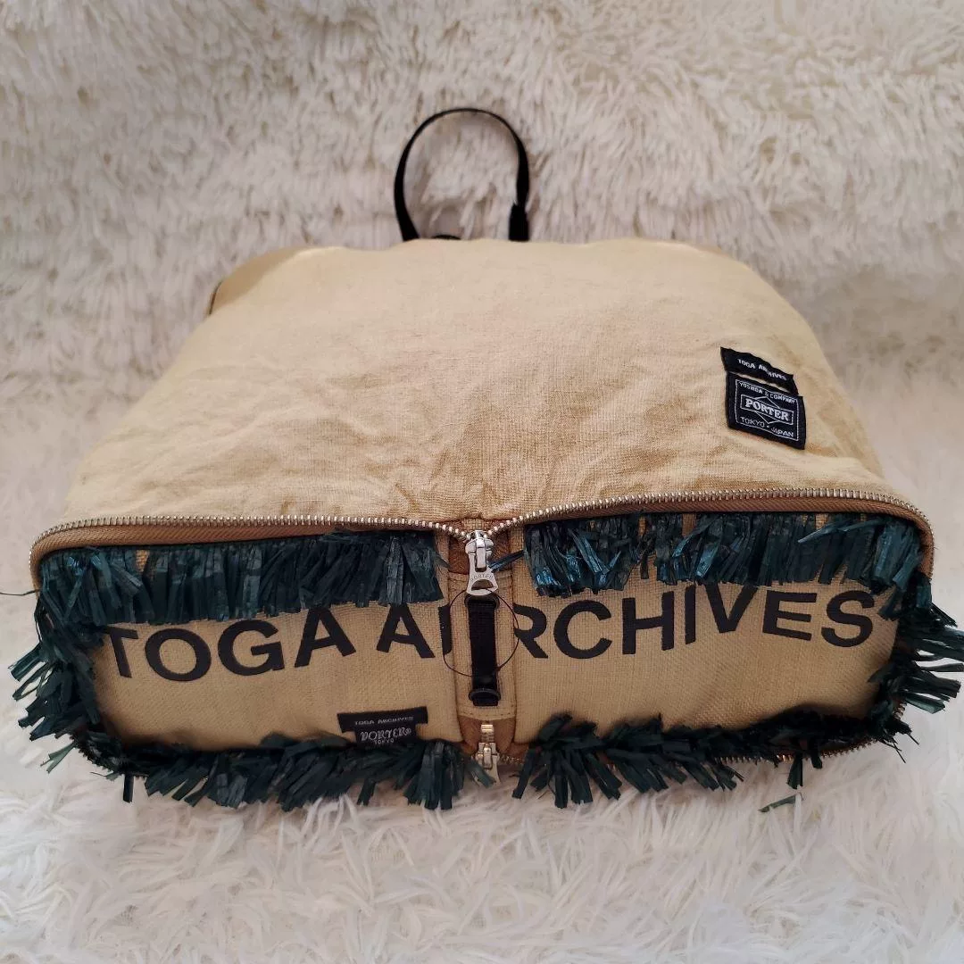 Porter x Toga Archives Collab Tote — detail