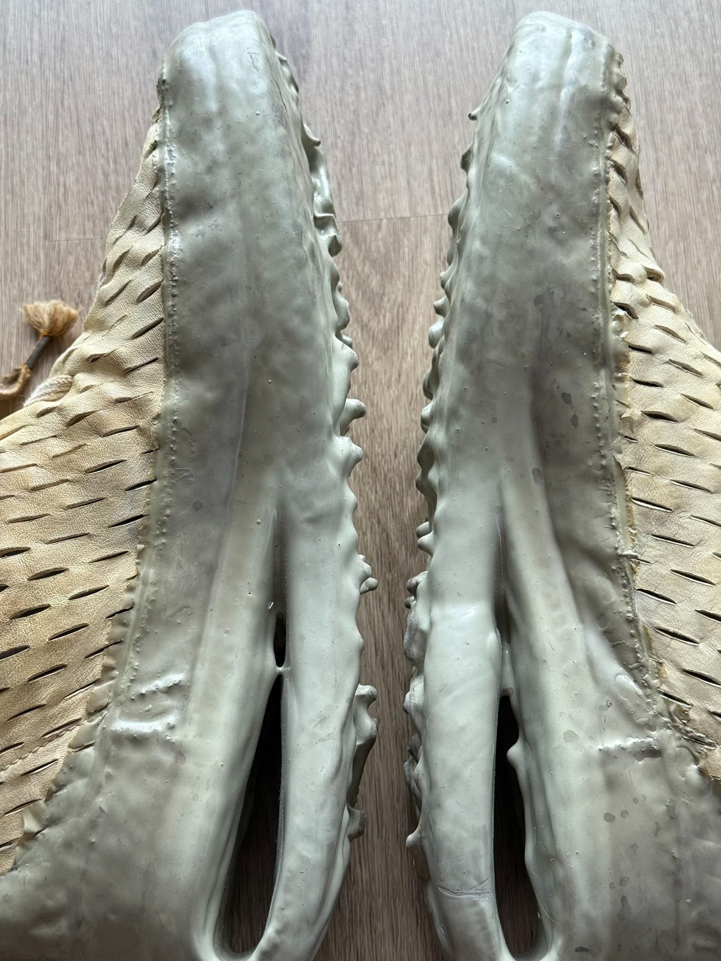 Carol Christian Poell Laser-Cut Sneakers — detail