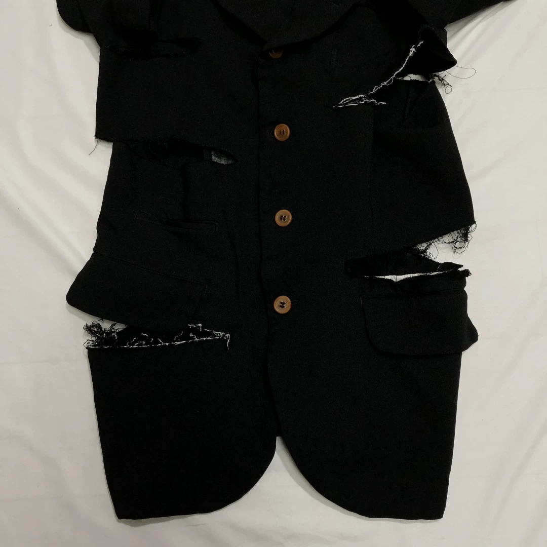 Comme des Garçons 2019SS Crazy Suits Coat — back