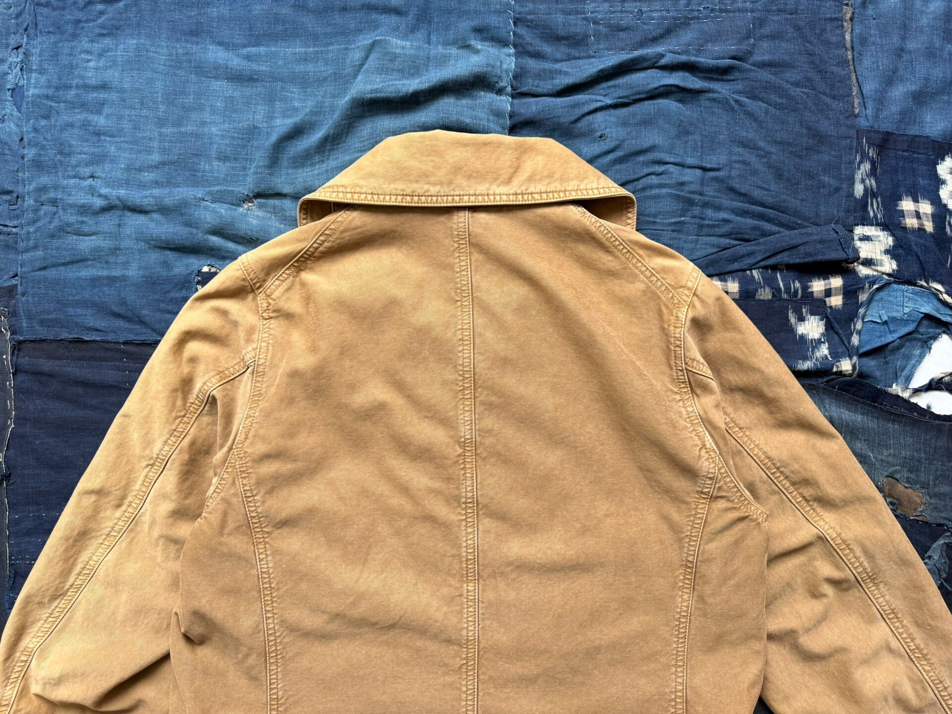 VISVIM 16AW SHIPMAN DAMAGED COAT — label