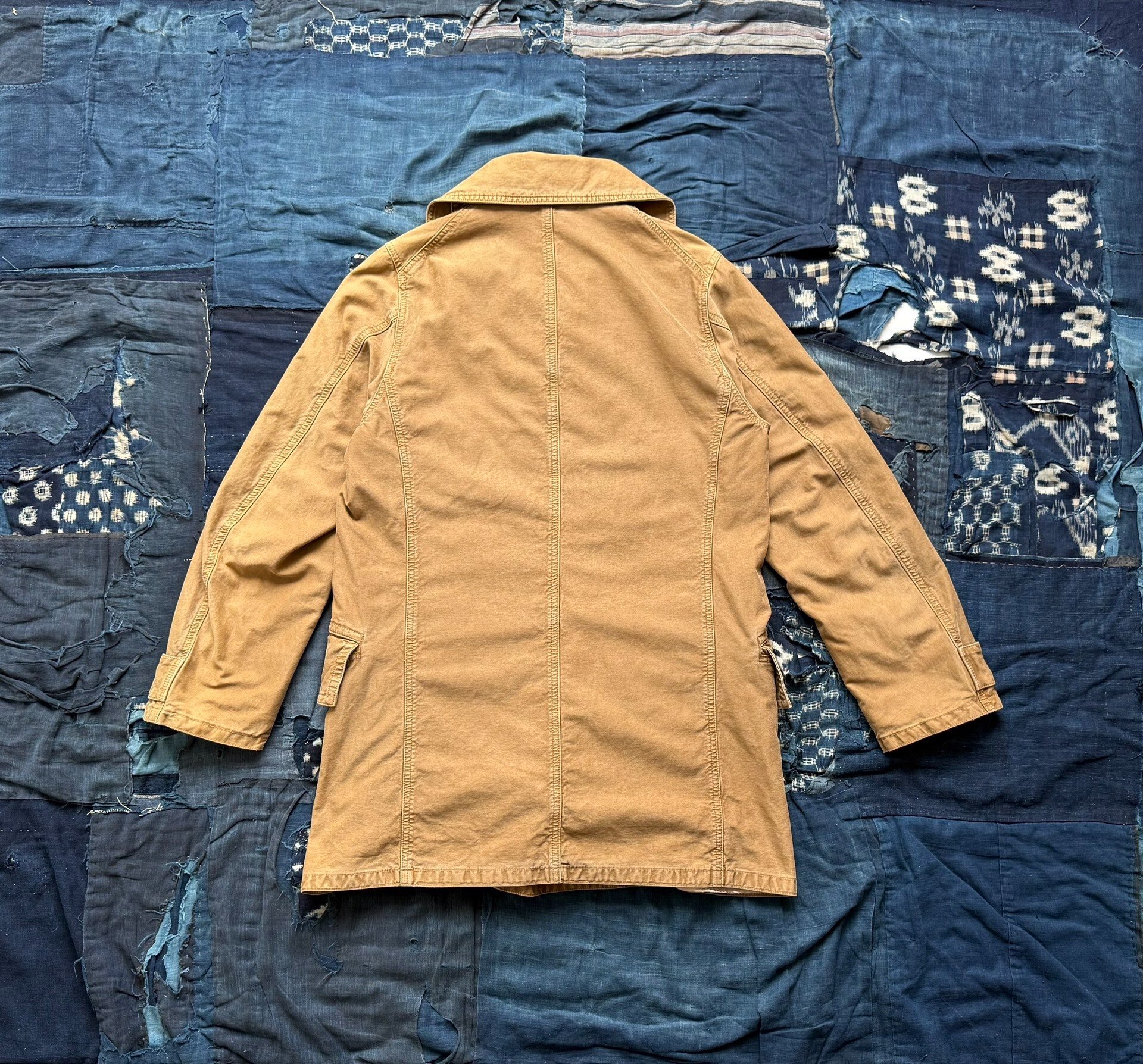 VISVIM 16AW SHIPMAN DAMAGED COAT — detail