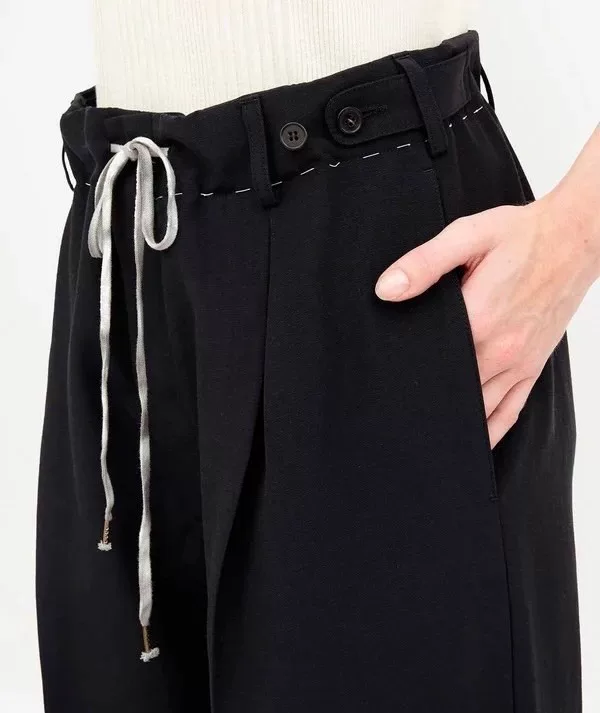 Maison Margiela Drawstring Casual Pants — back