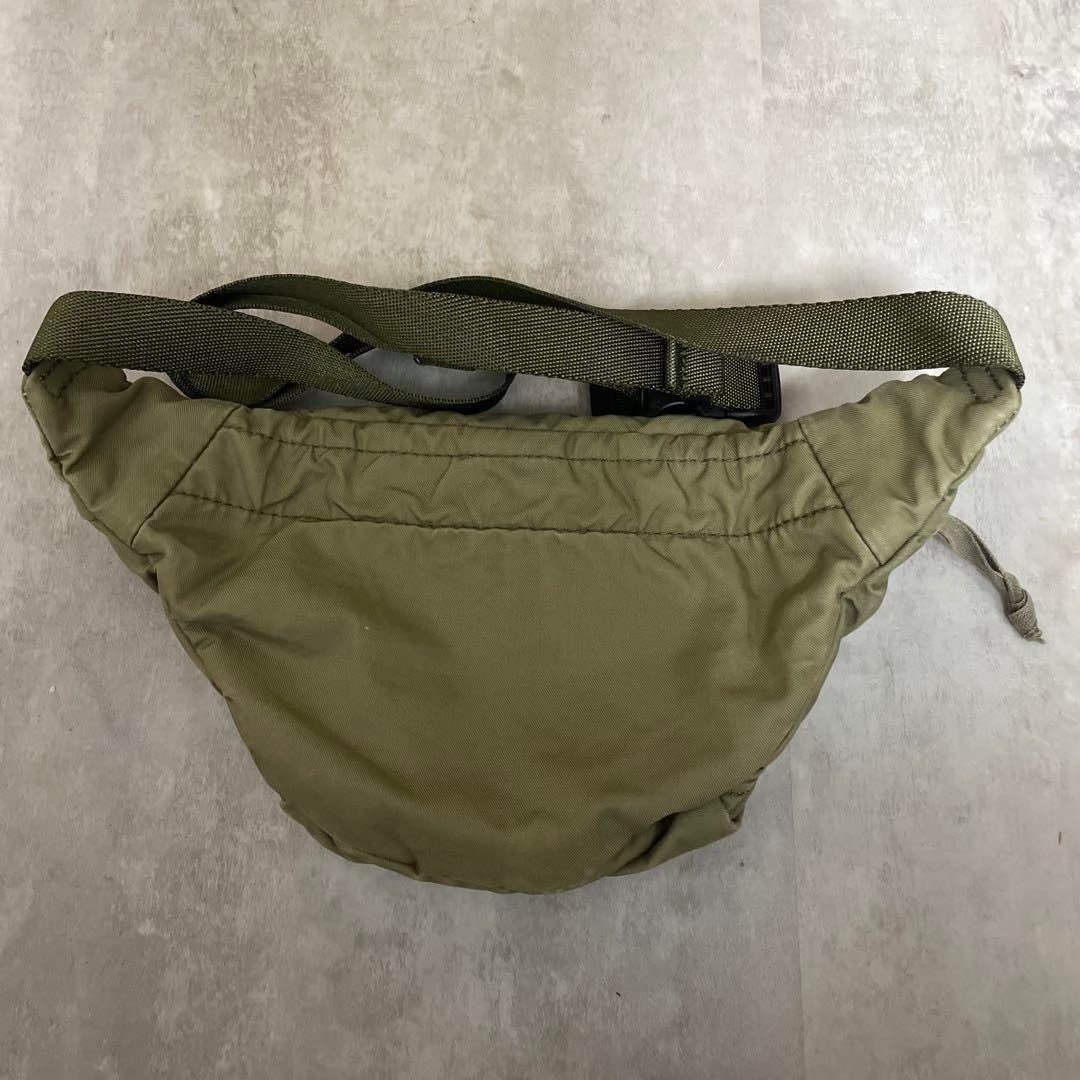 Khaki Cycling Compact Waist Bag — front