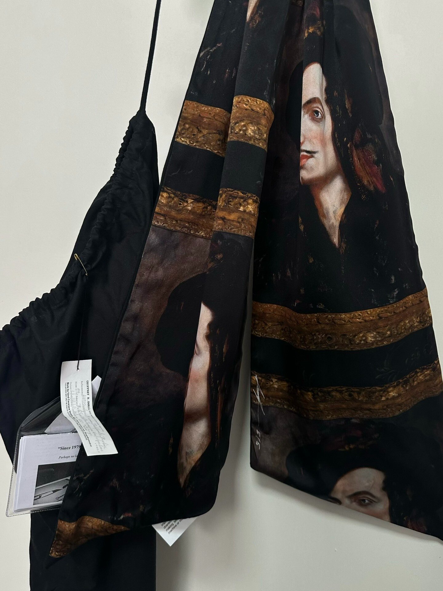 Geoffrey B SMALL Limited Edition Scarf — detail