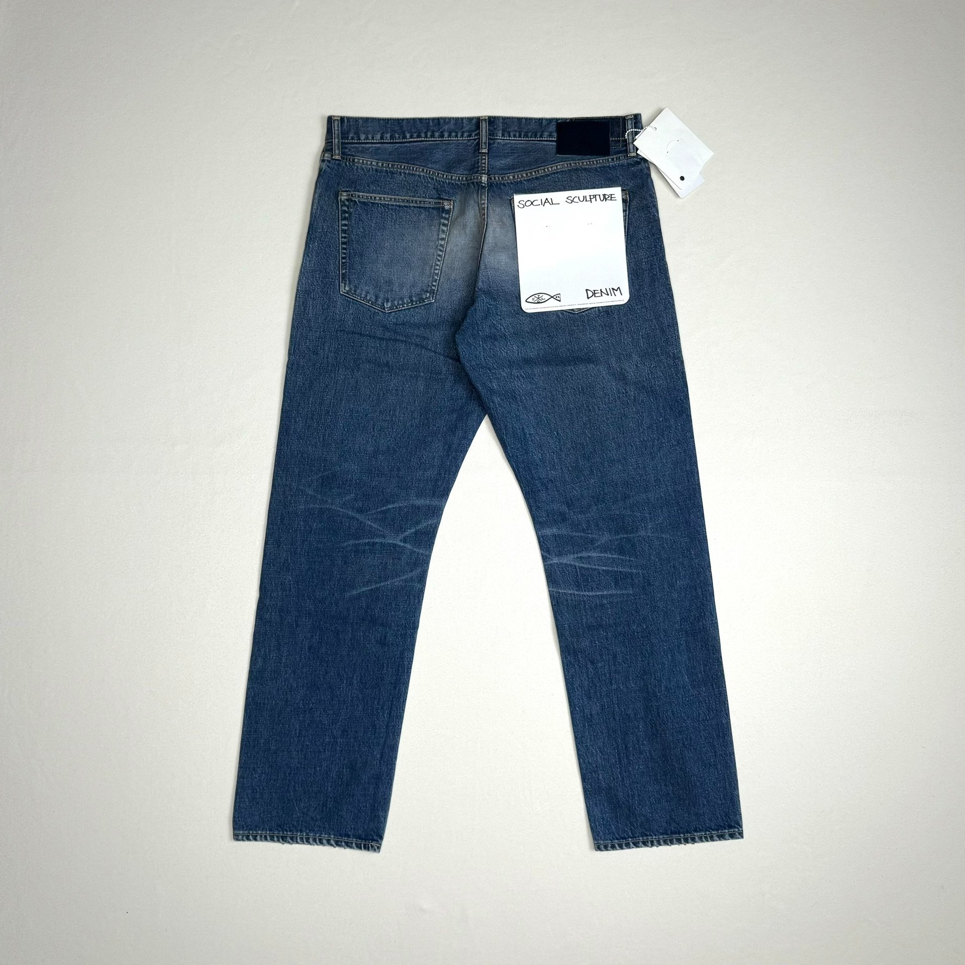 VISVIM Social Sculpture 05 Damaged Jeans — front