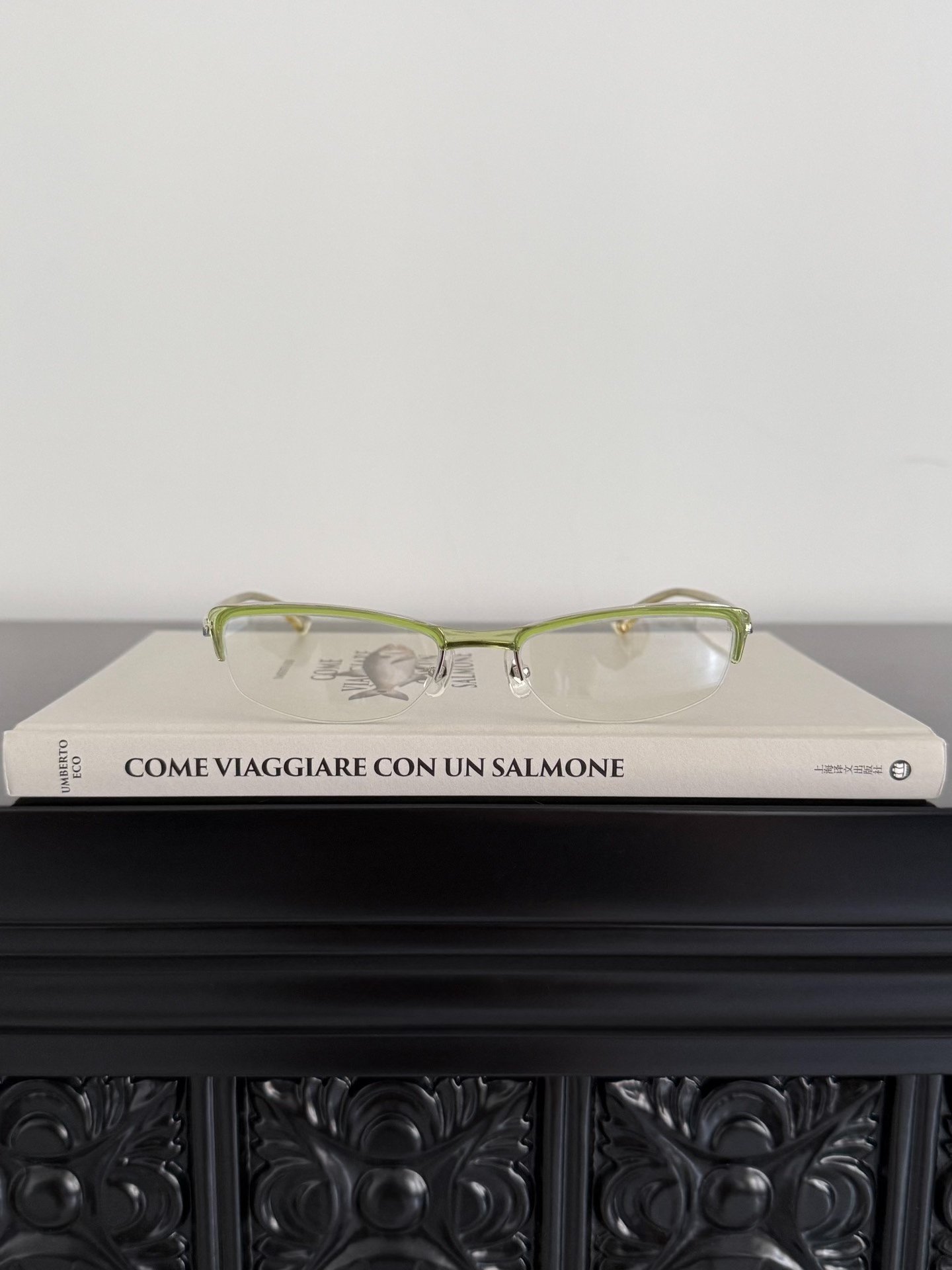 Jean Paul Gaultier Runway Rimless Sunglasses — front