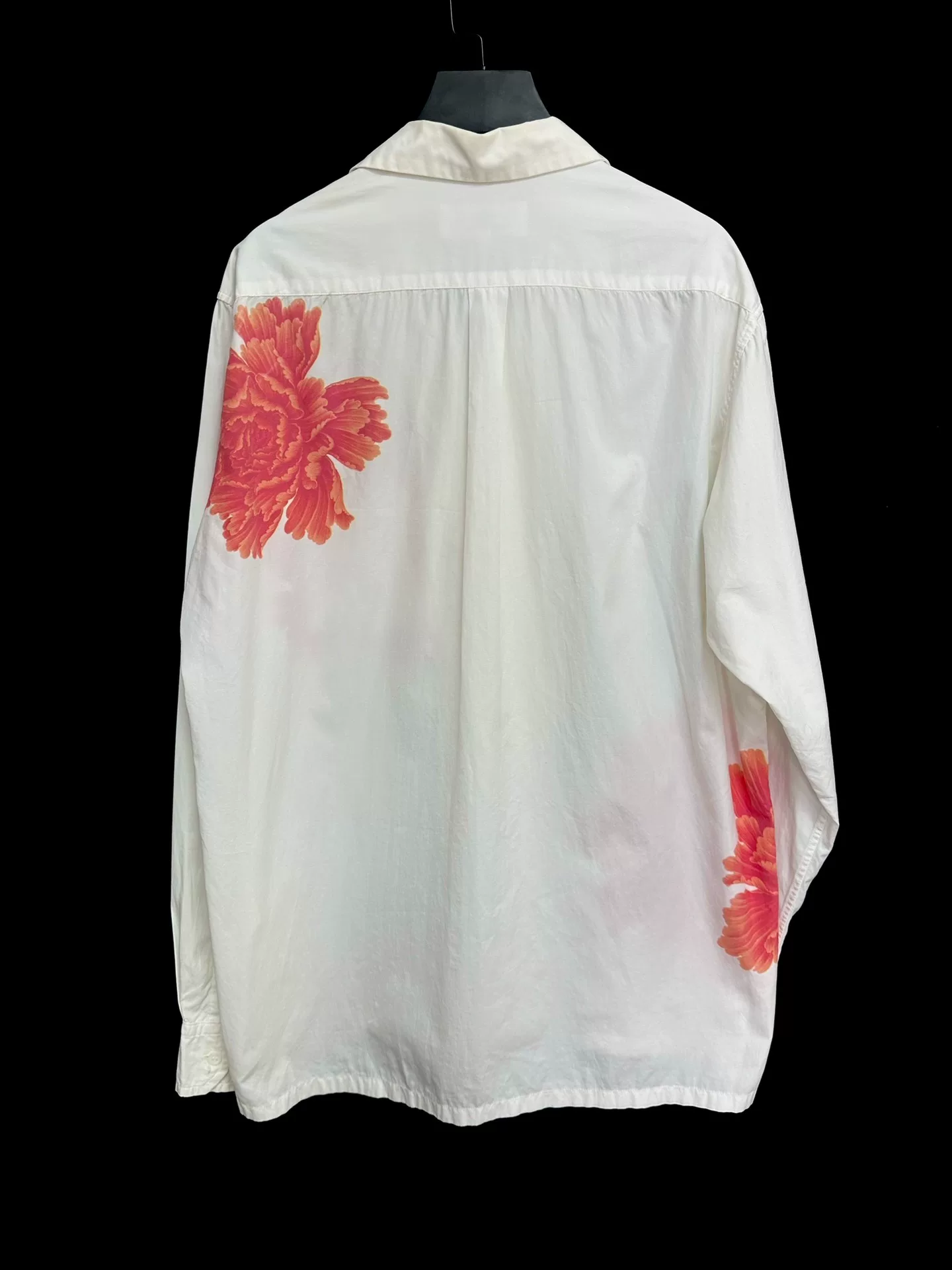 Yohji Yamamoto 05AW Yuzen Peony Shirt — front
