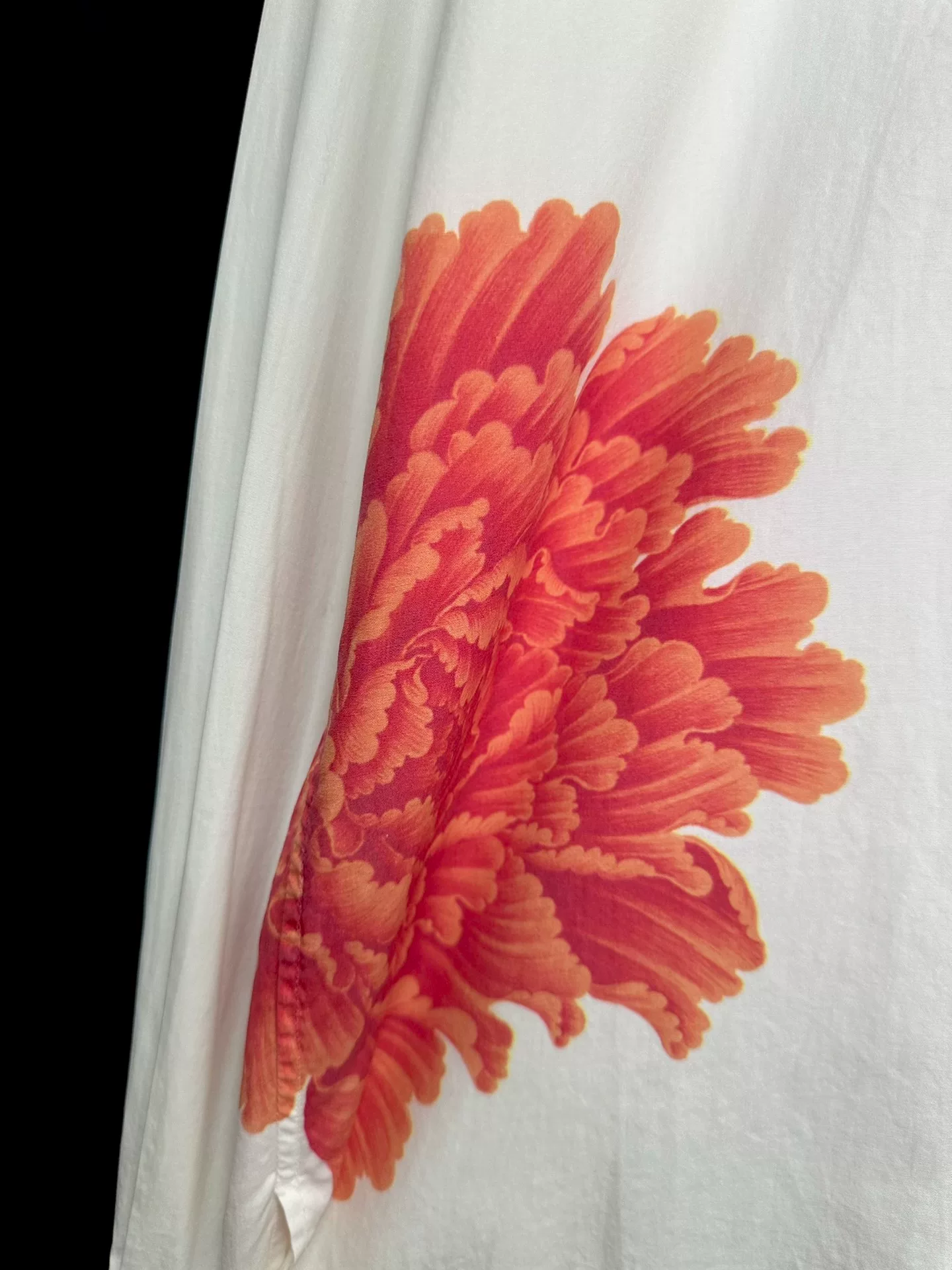 Yohji Yamamoto 05AW Yuzen Peony Shirt — back
