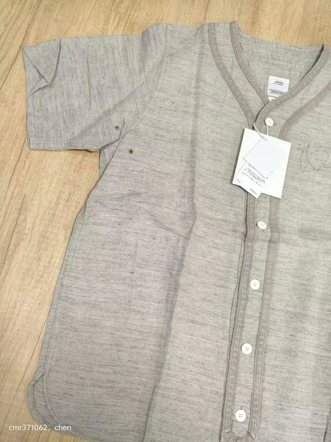 VISVIM 18SS Dugout S/S Flannel Shirt — detail