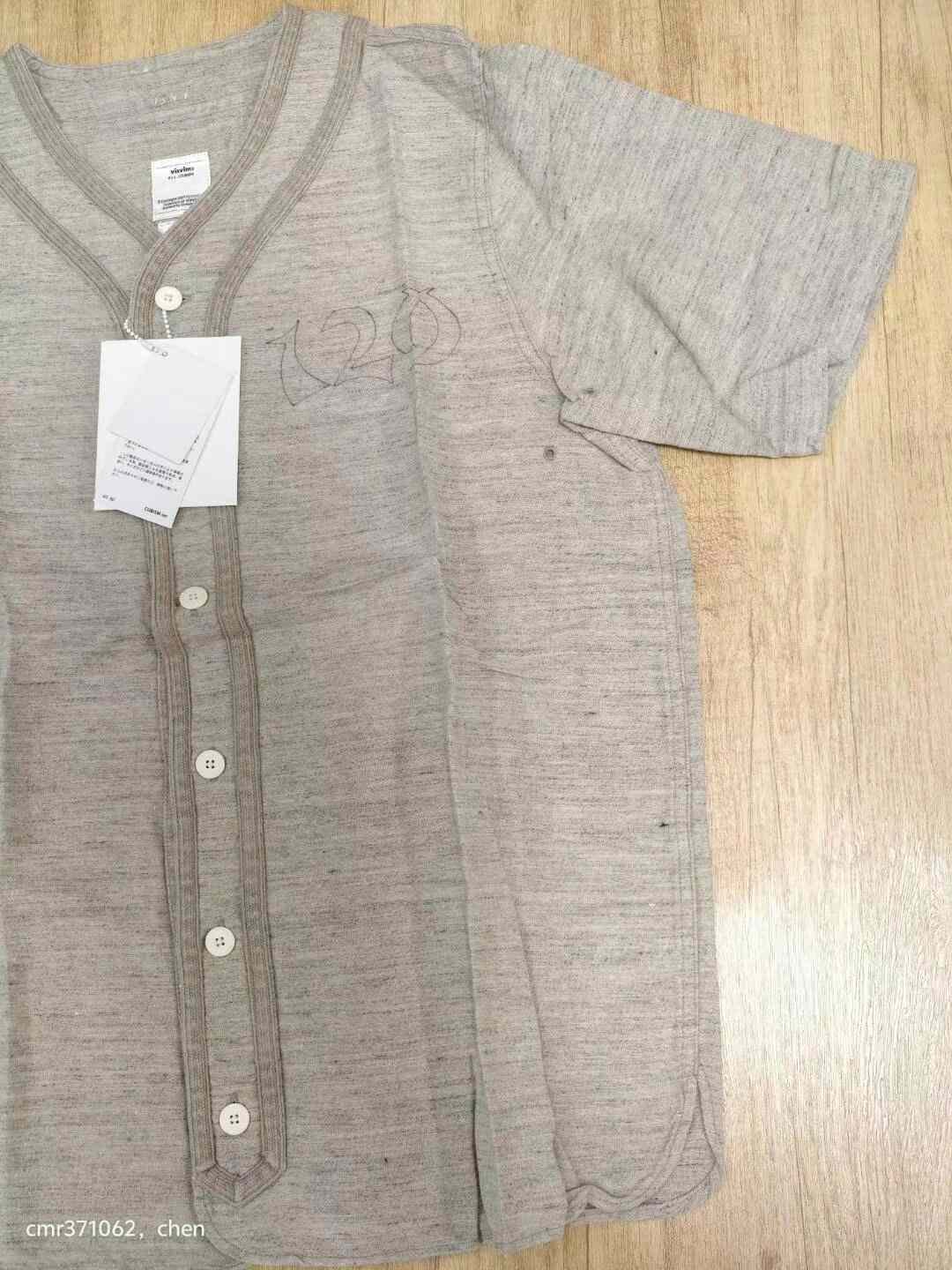 VISVIM 18SS Dugout S/S Flannel Shirt — back