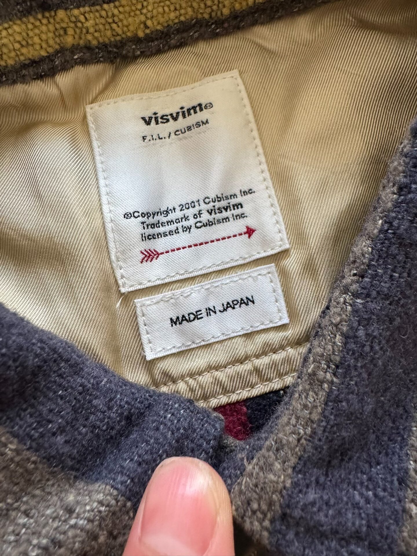 VISVIM 22AW Lumber L/S Mayan Striped Shirt — front