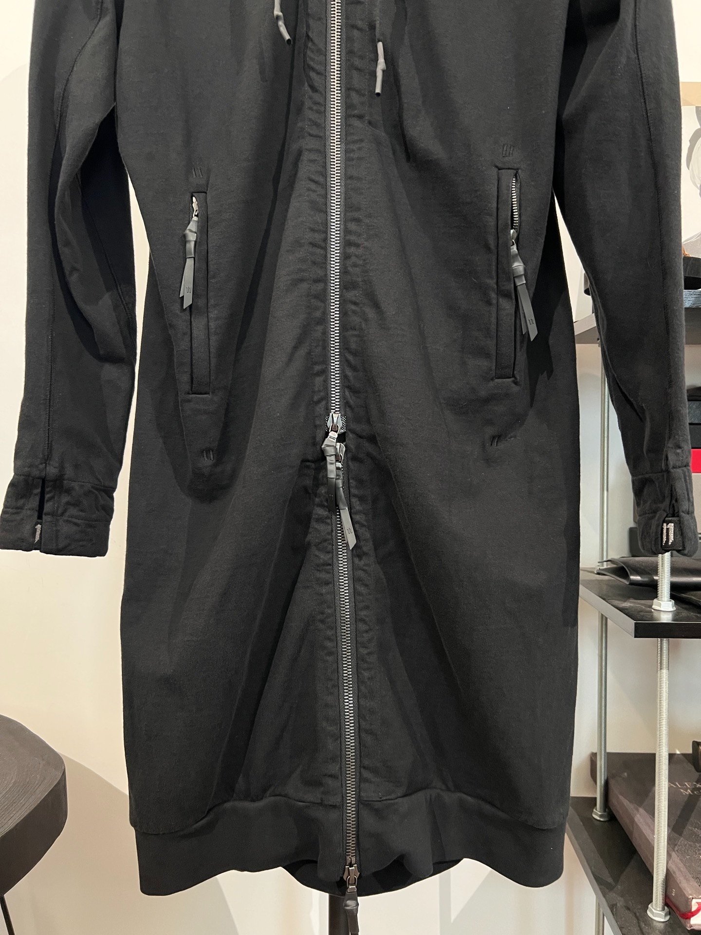 Boris Bidjan Saberi 11by bbs Z3B Hooded Jacket — back