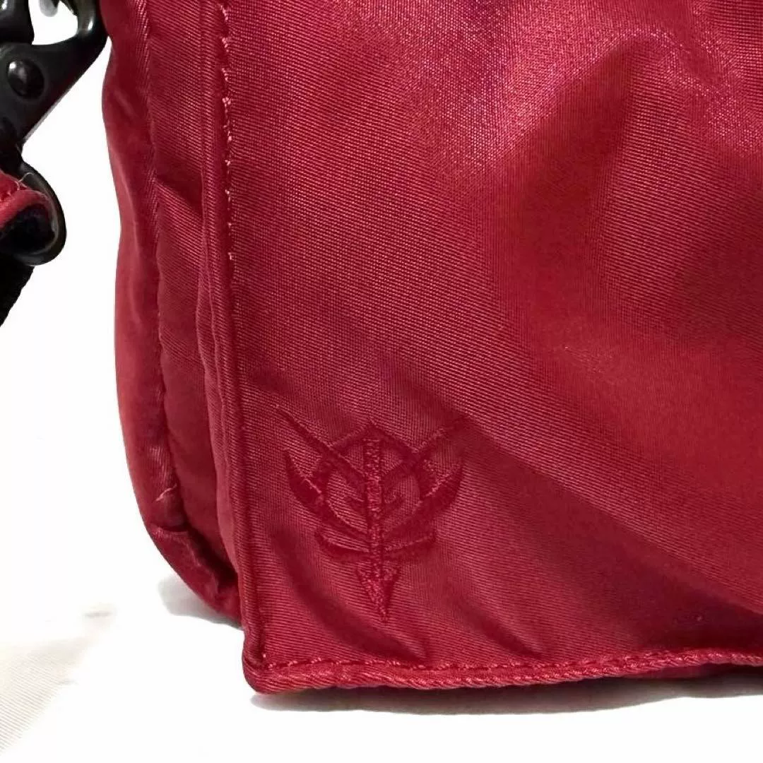 PORTER×STRICT-G Gundam Red Shoulder Bag — back