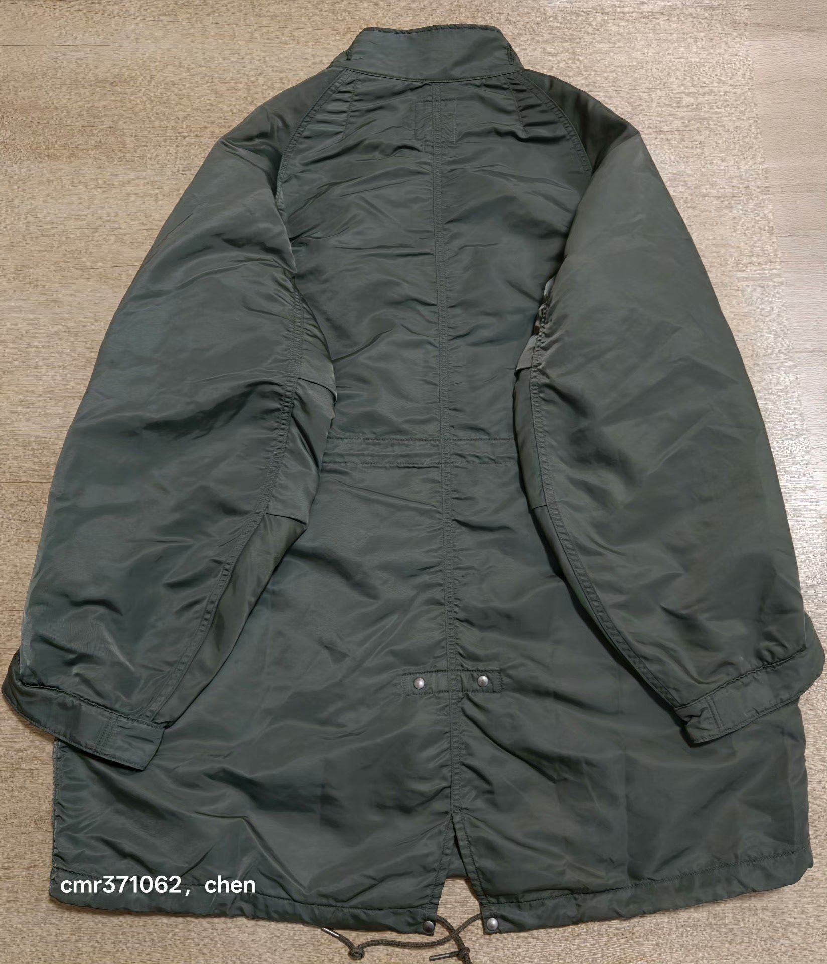 visvim 19AW Six Five Fishtail Parka — back