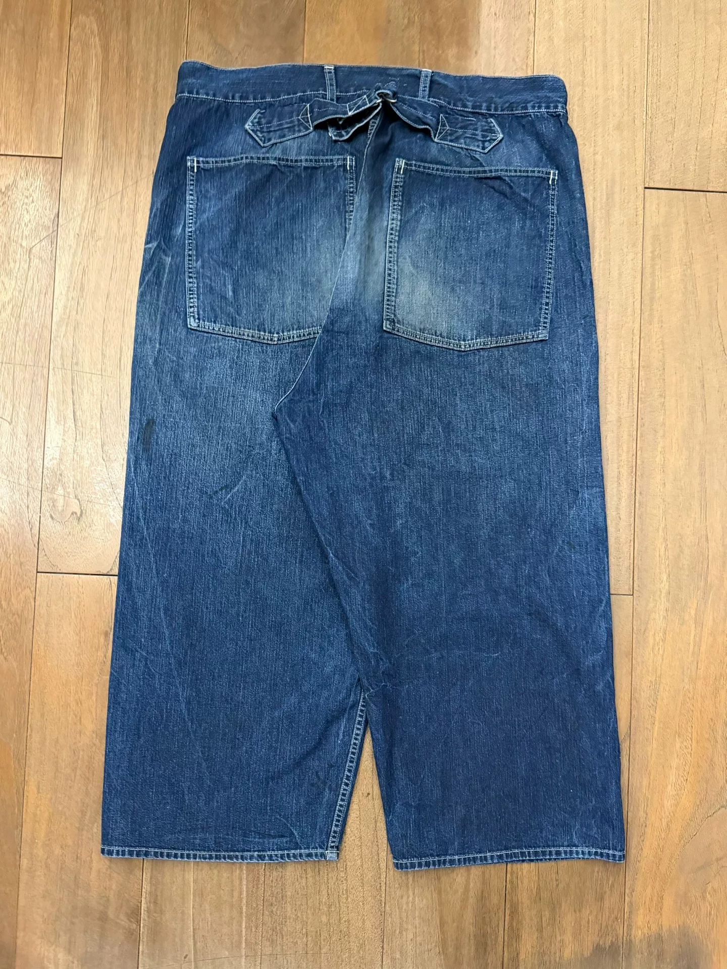 visvim 26SS SCOUT DRY Cropped Jeans — front