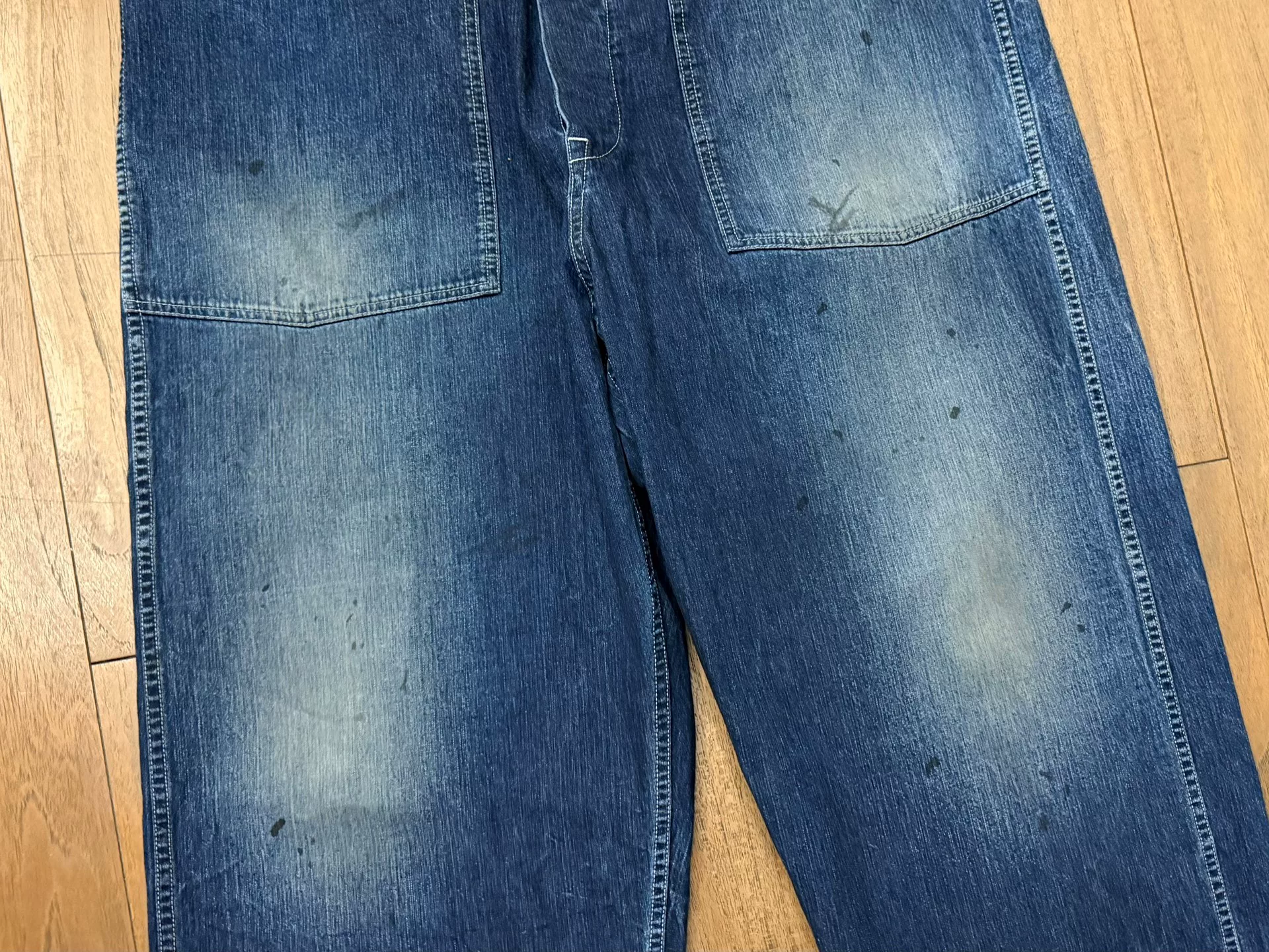visvim 26SS SCOUT DRY Cropped Jeans — back