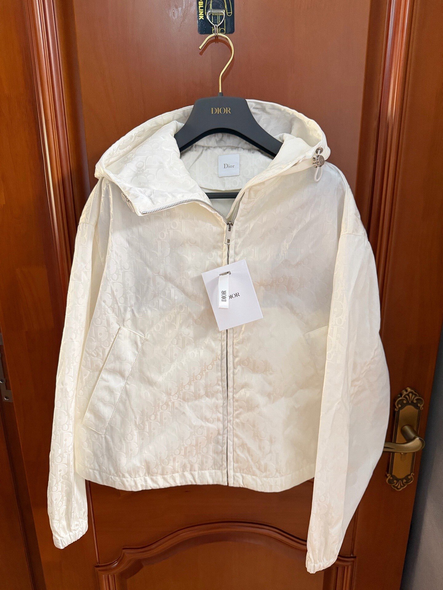 Dior New Full Logo Beige Jacket